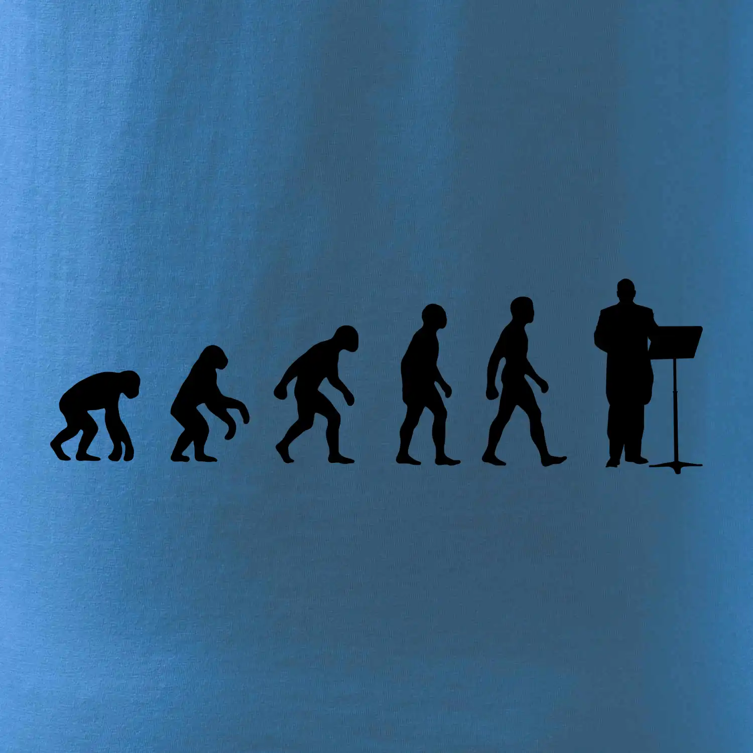 Evoluce sbormistr zepředu