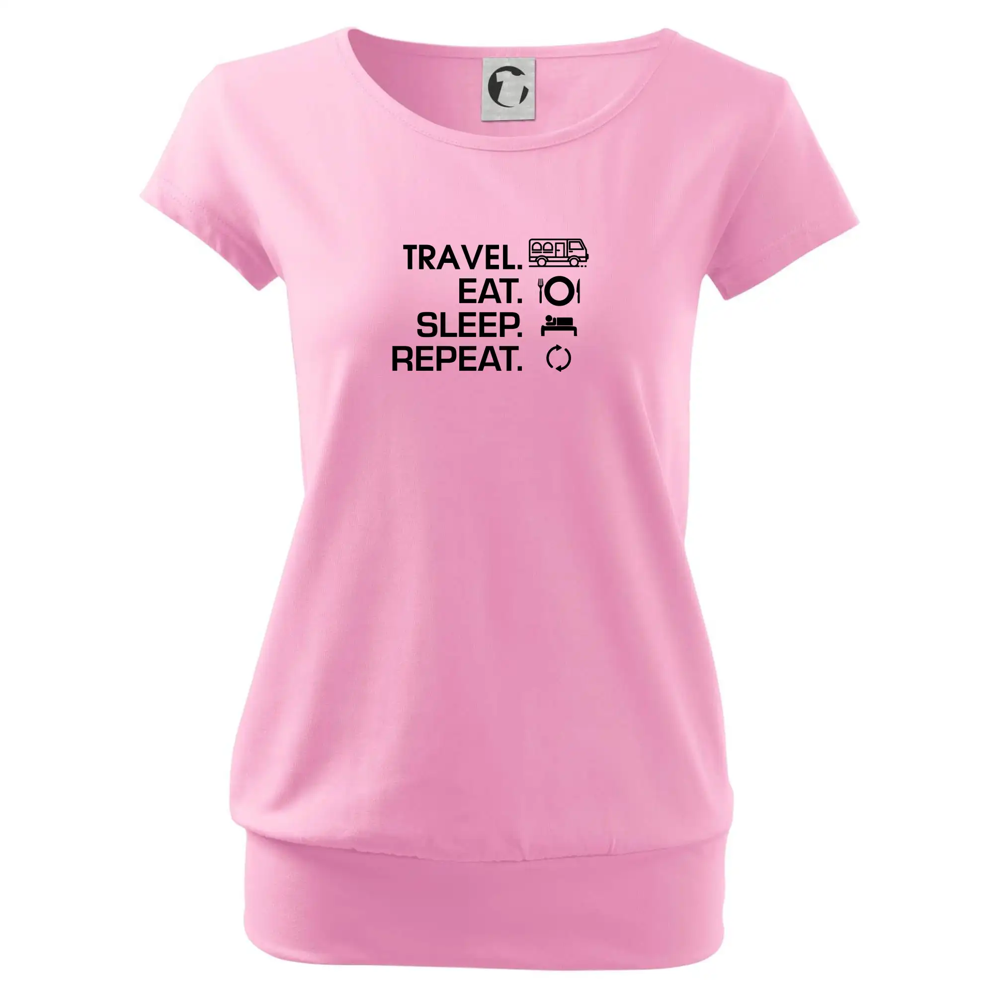 Eat sleep travel - Van