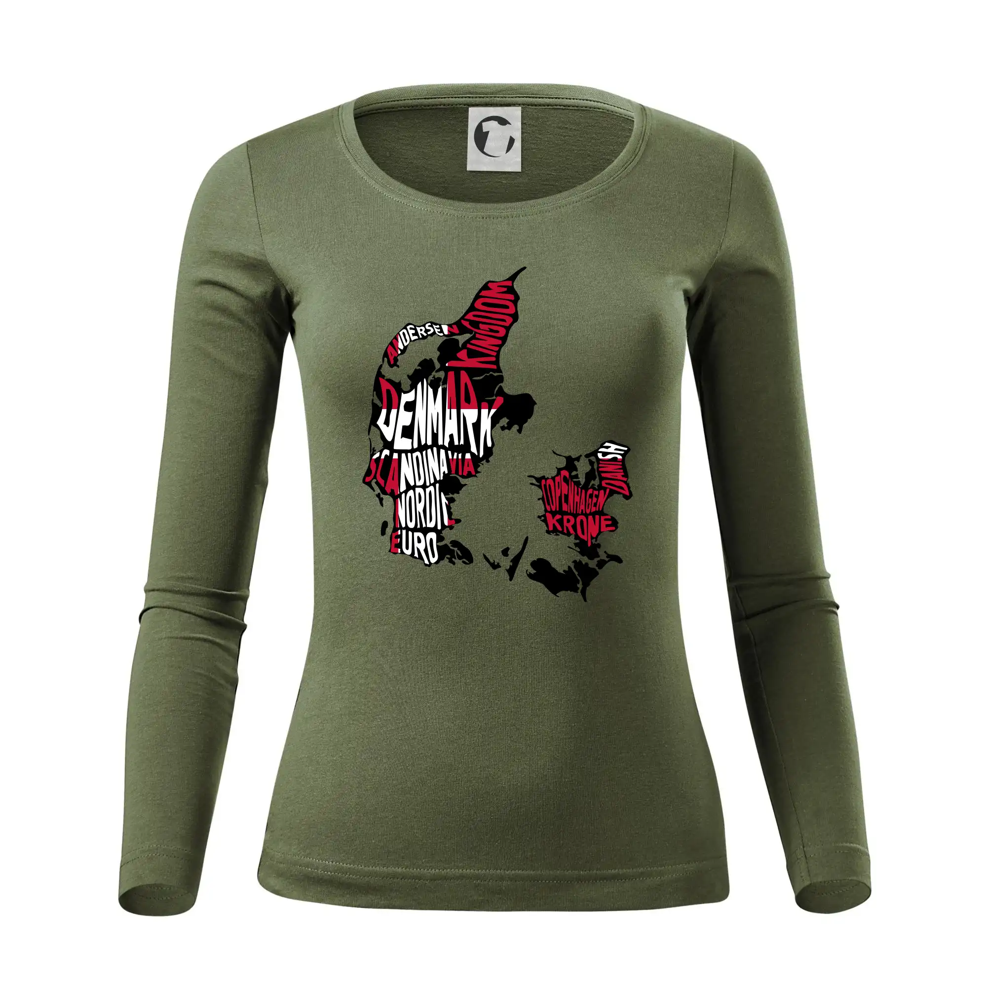 Mapy - názvy měst - Dánsko