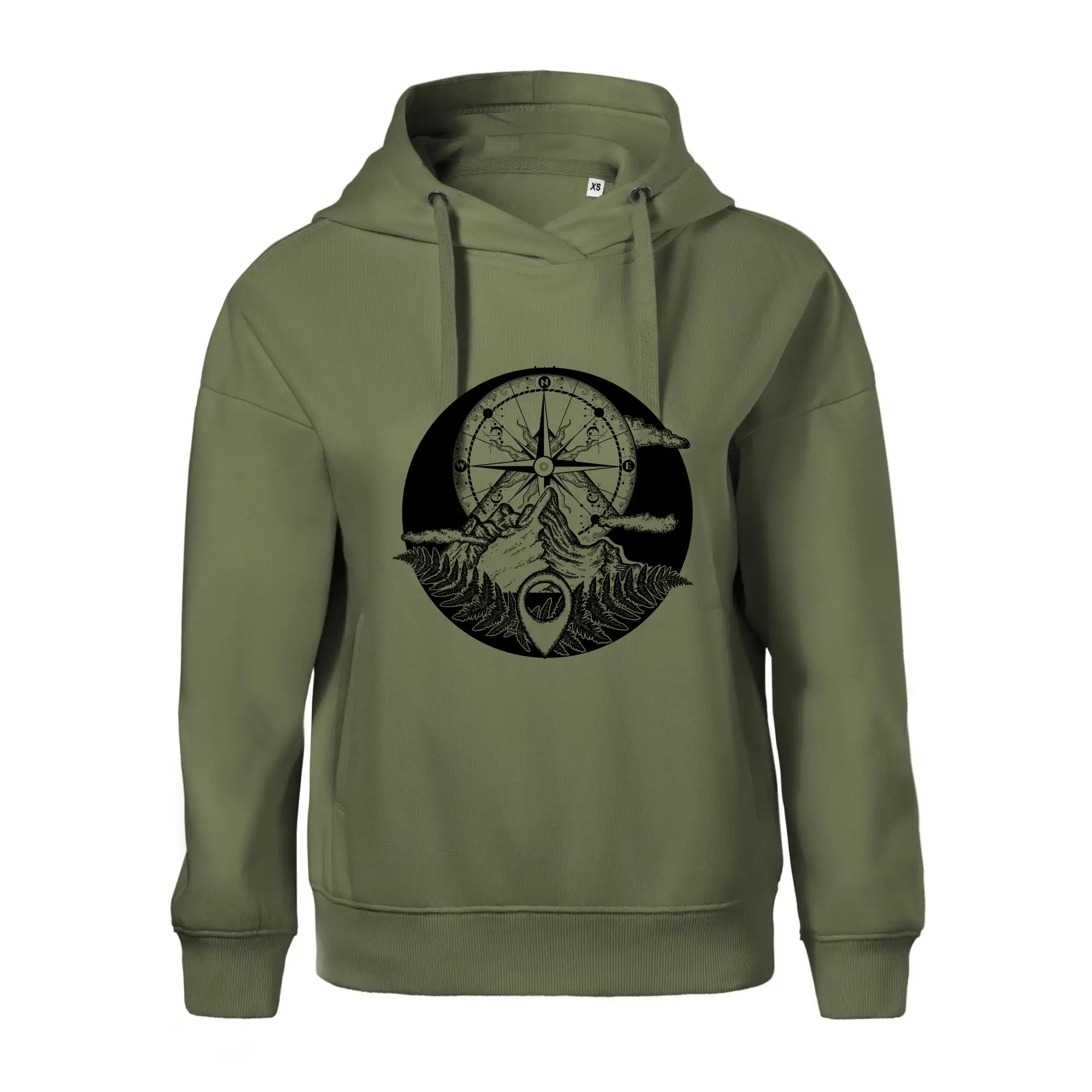 Cestování - hory kompas