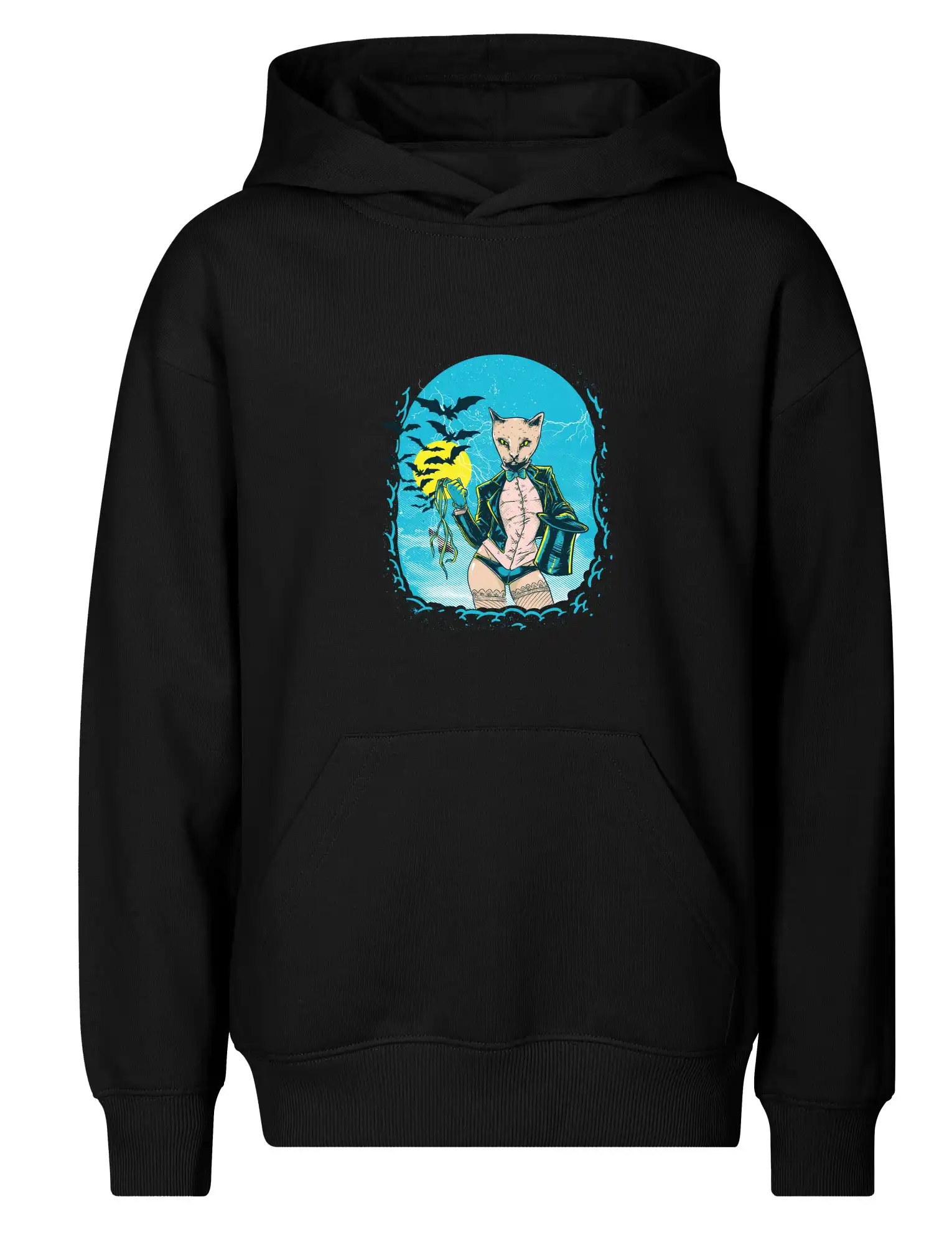 Cat modrý plakát
