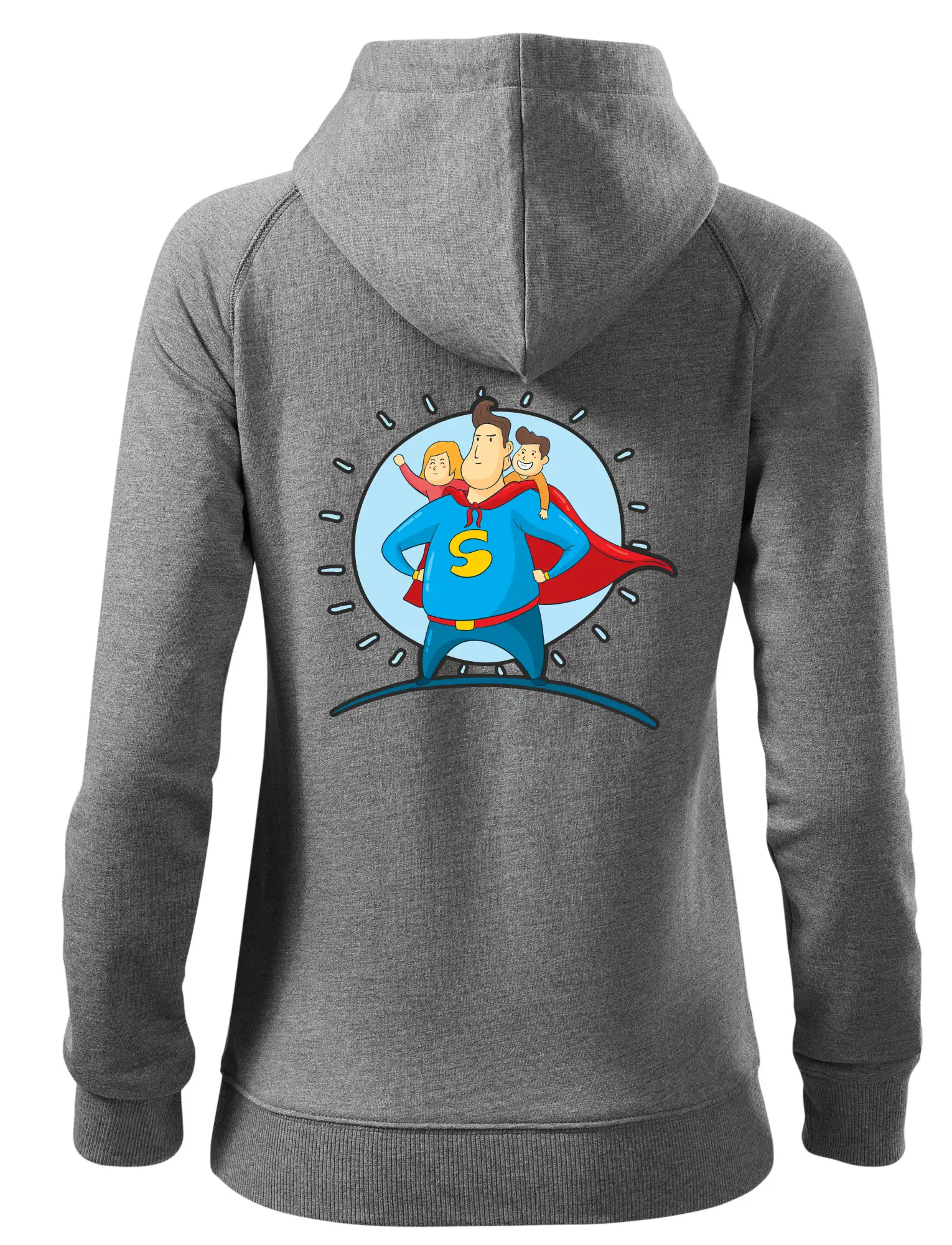 Táta superman - holka a kluk