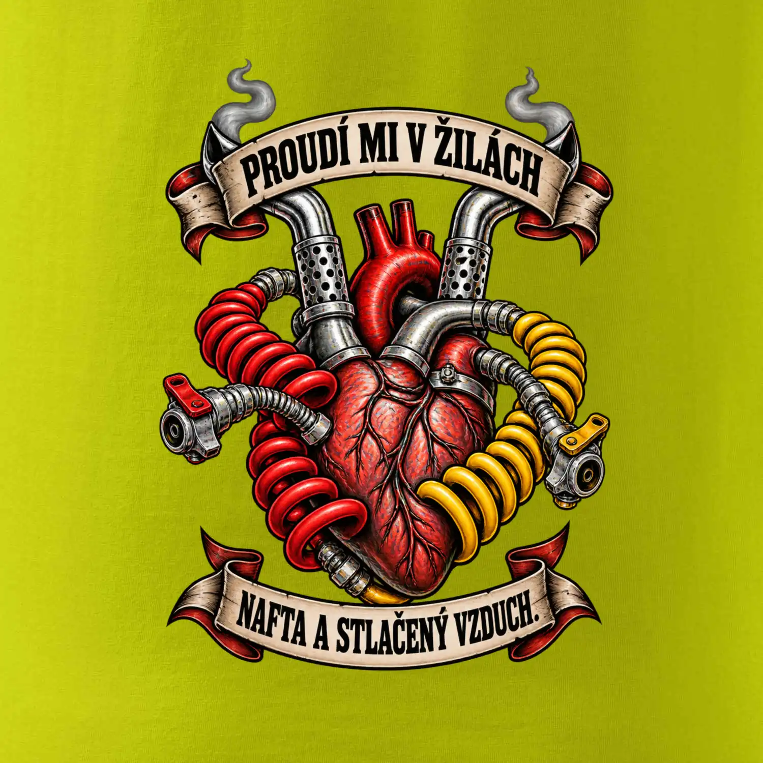 Nafta a stlačený vzduch