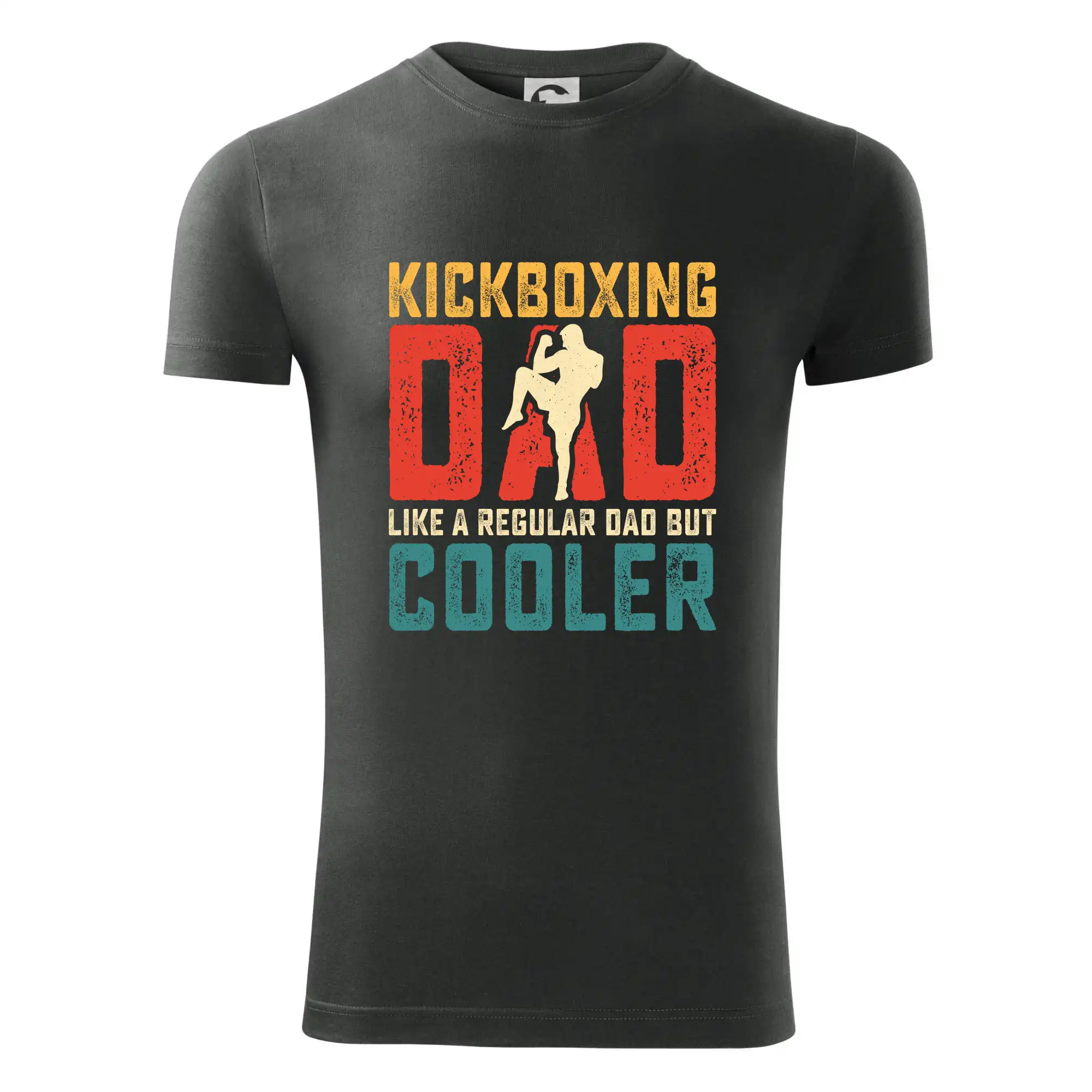 Kickboxing dad like a regular dad but cooler