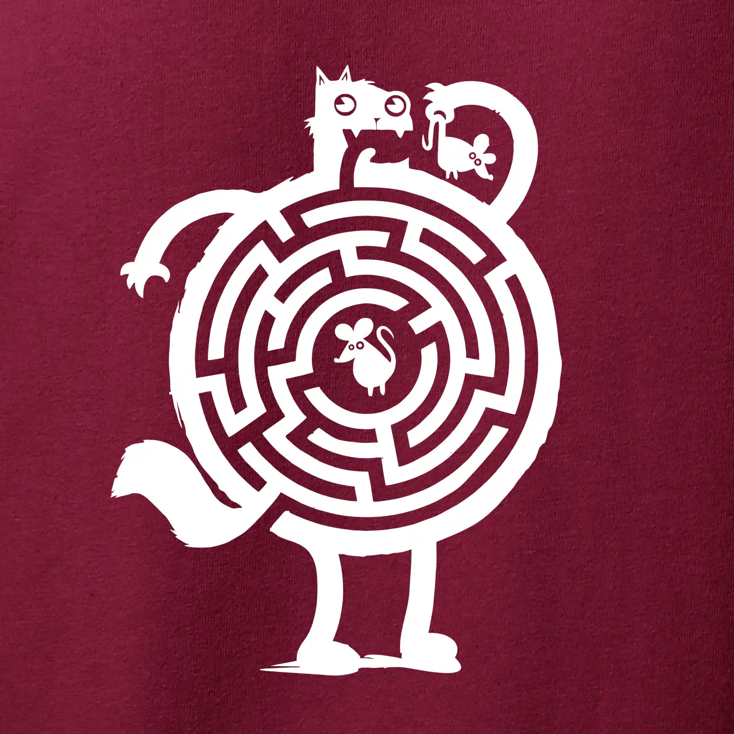 Kočka a myš bludiště