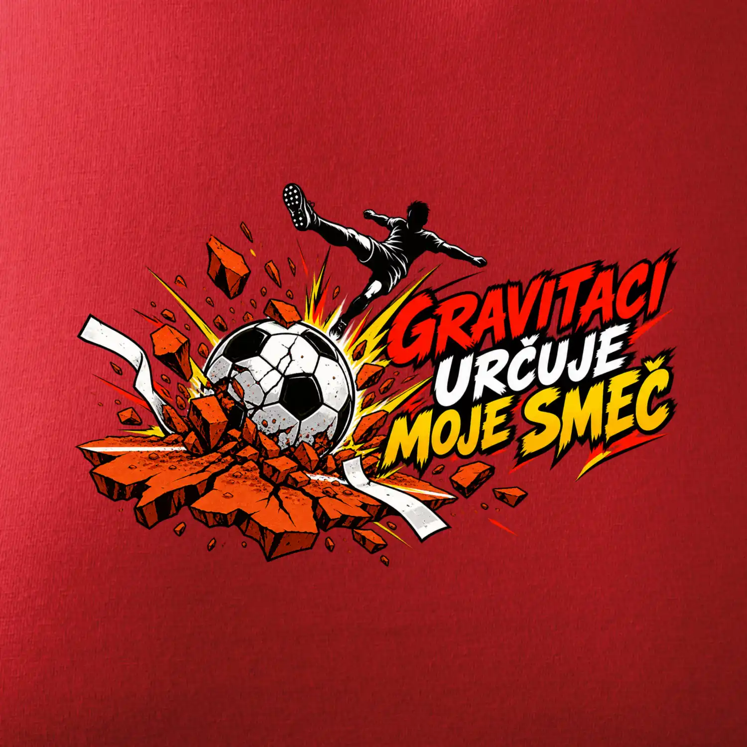 Nohejbalová smeč proti gravitaci