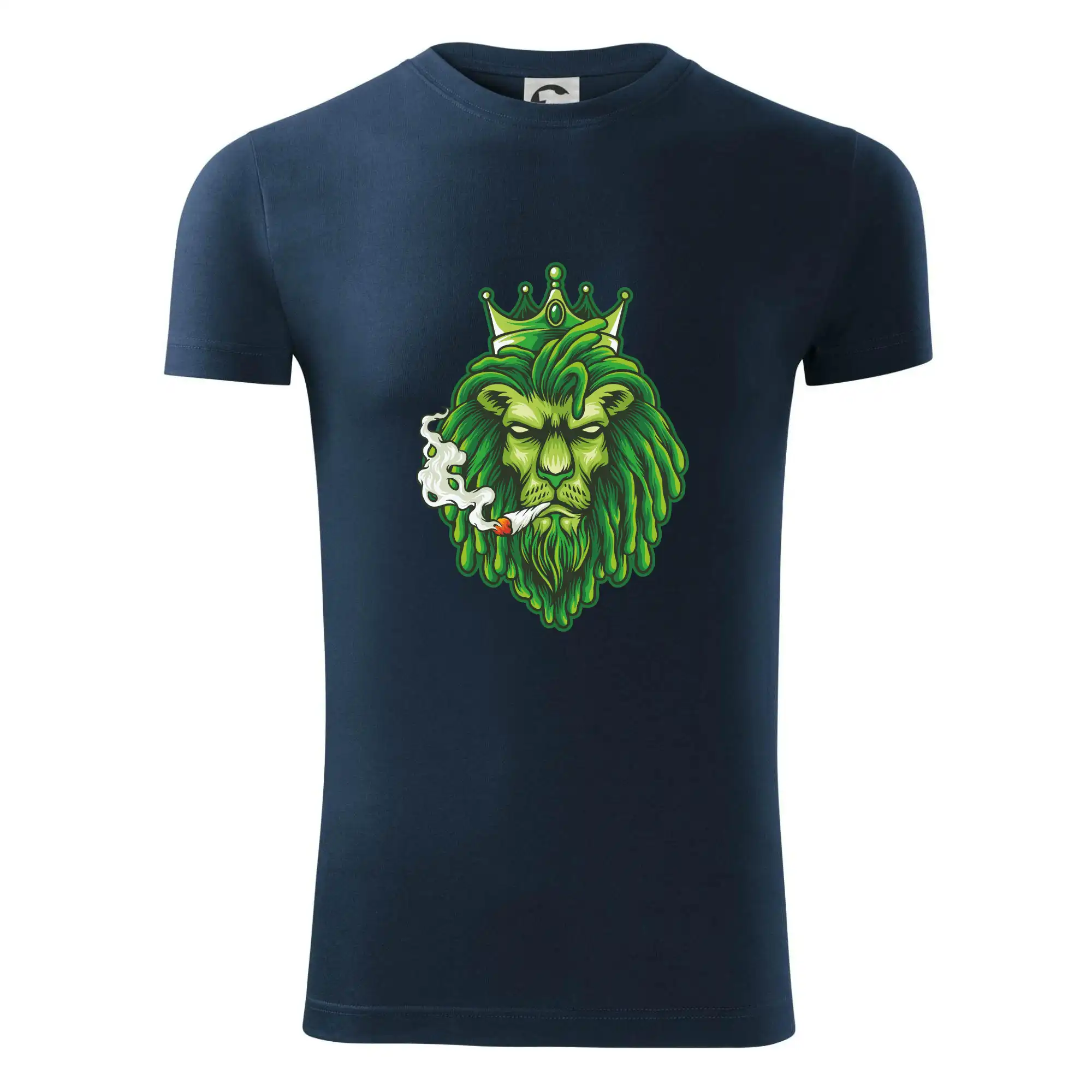 Zhulený lev zelený