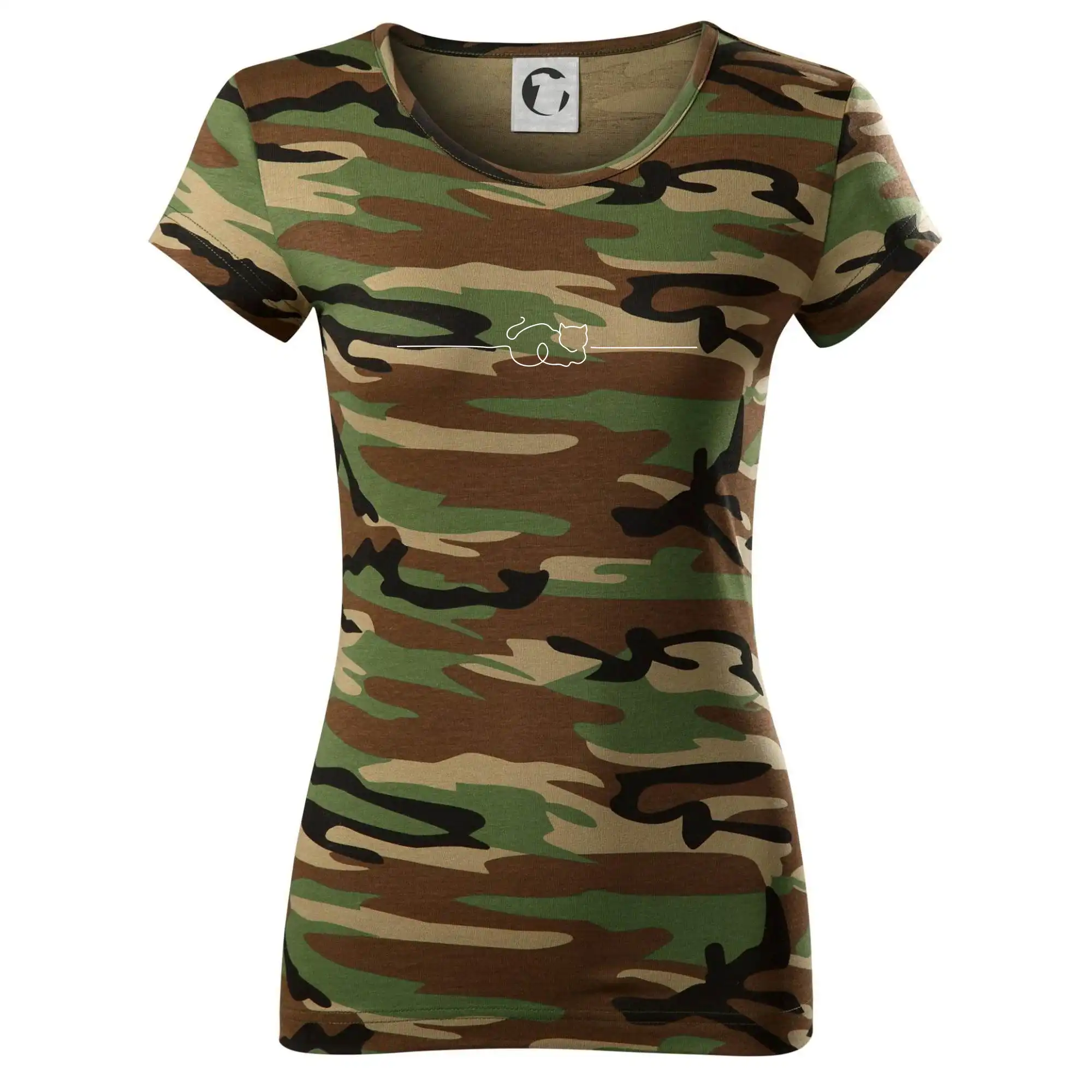 Kočka linka kreslená