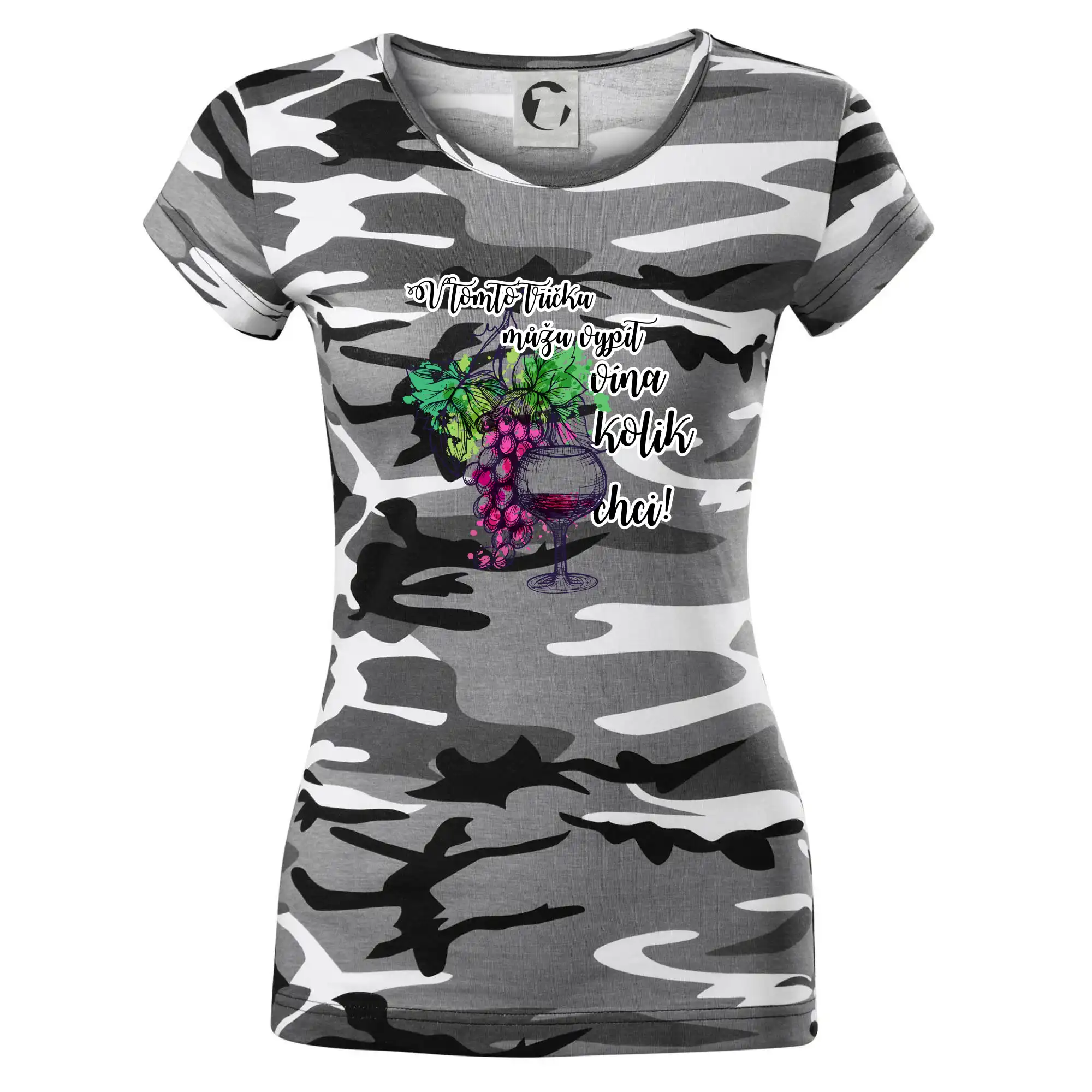 V tomto tričku můžu vypít vína kolik chci