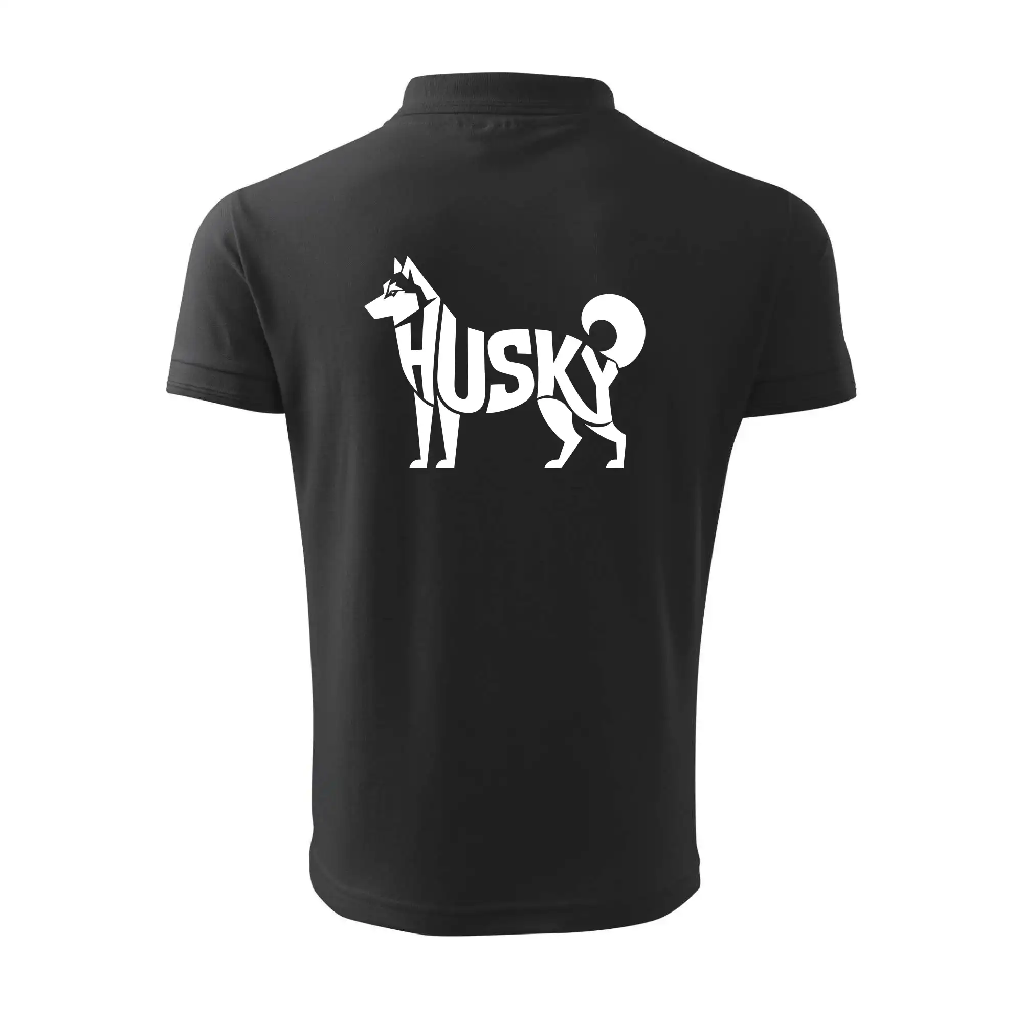 Husky nápis v těle