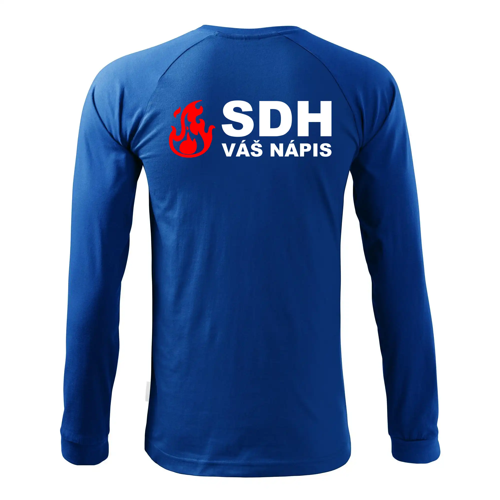 SDH nápis (oheň, firesport, název sboru - vlastní nápis)