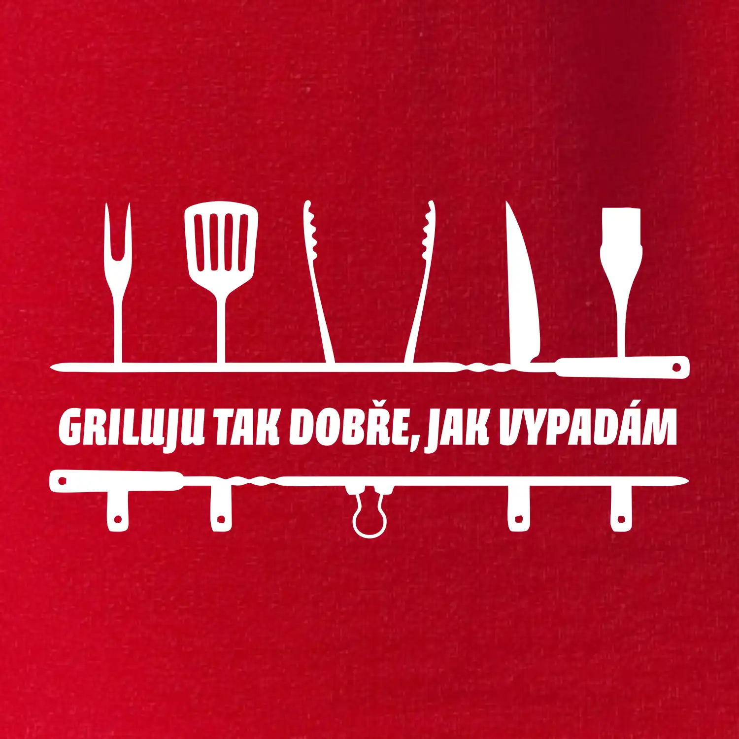 Griluju tak dobře, jak vypadám