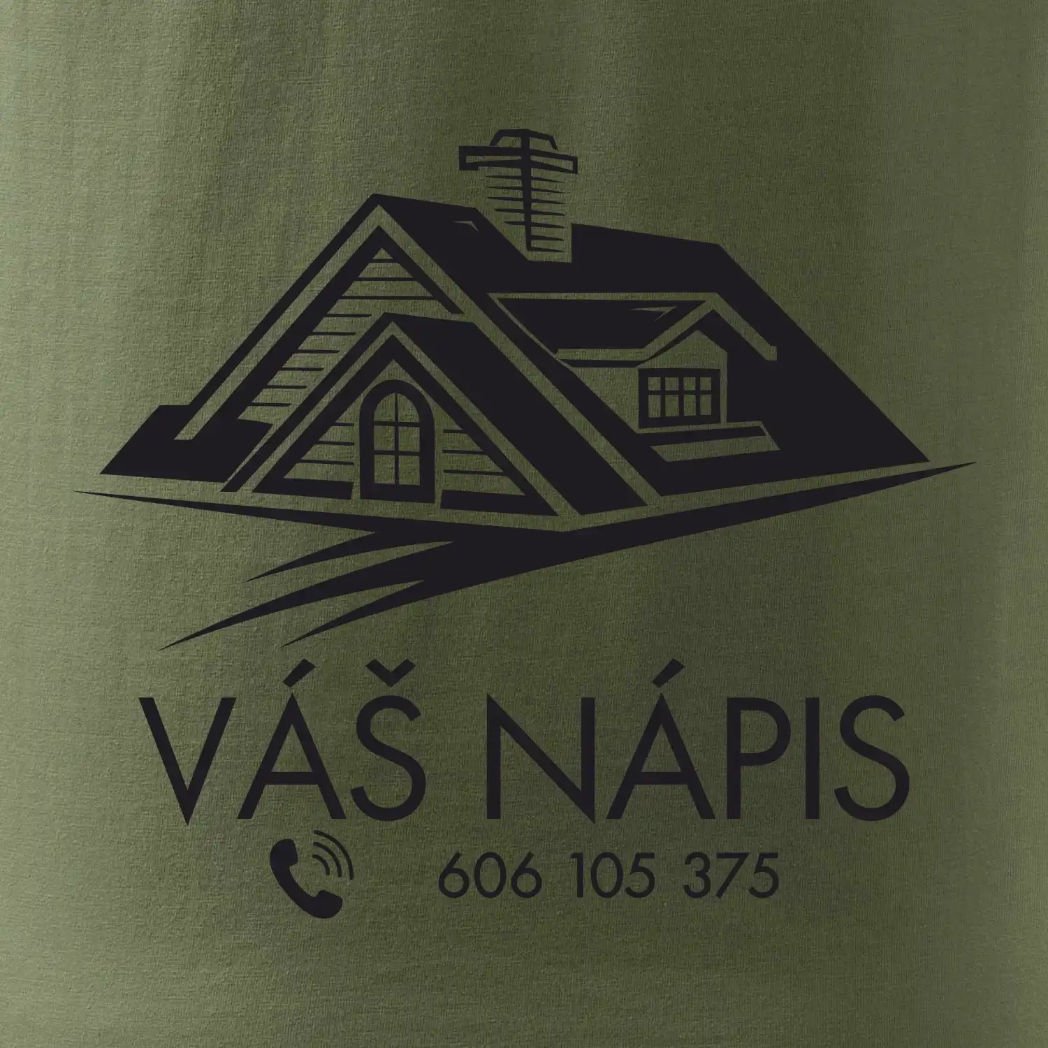 Tričko pro pokrývače - Velká střecha