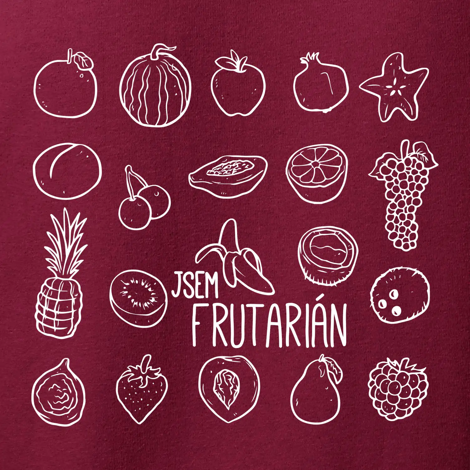 Jsem frutarián - ovoce