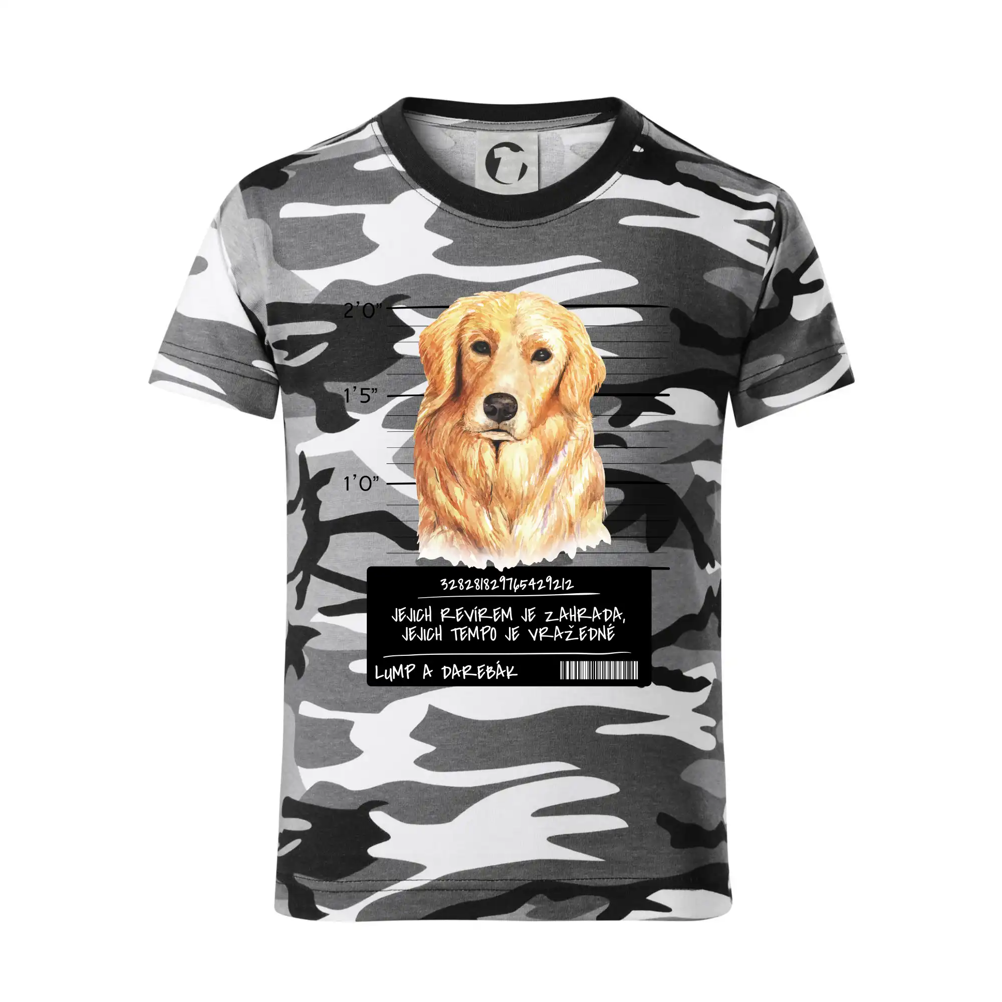 Lump a darebák zlatý retrívr