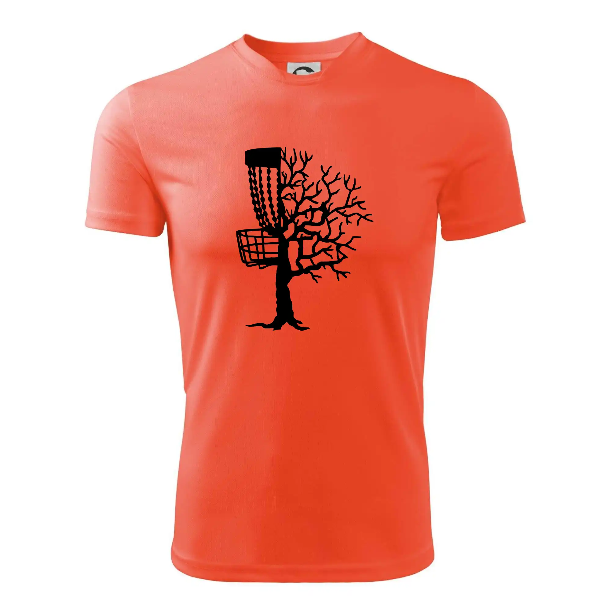 Disc golf pozor strom