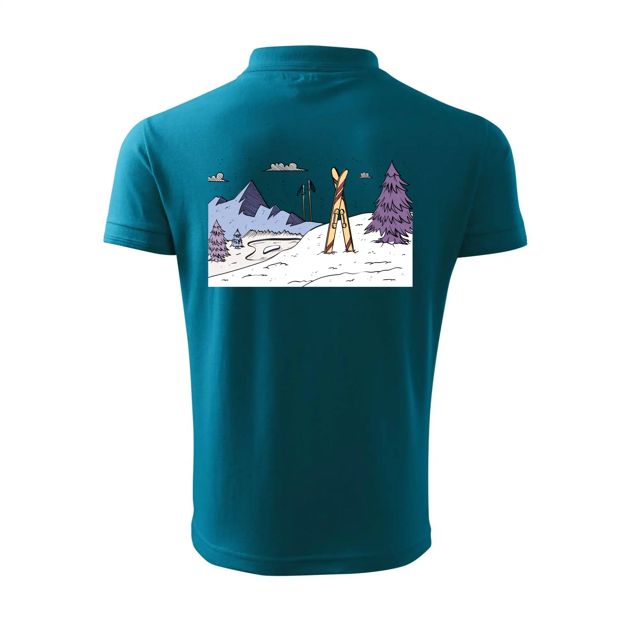 Panorama lyžování