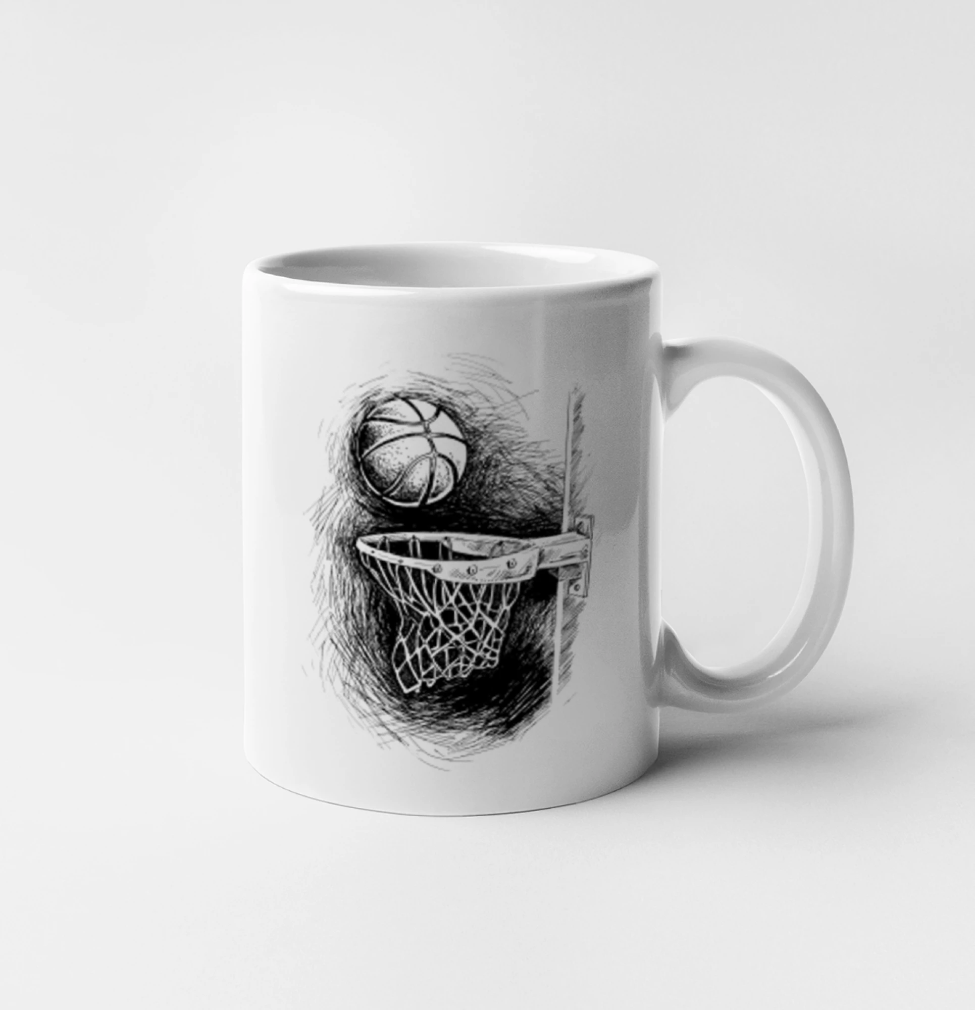 Basketball - kresba tužkou