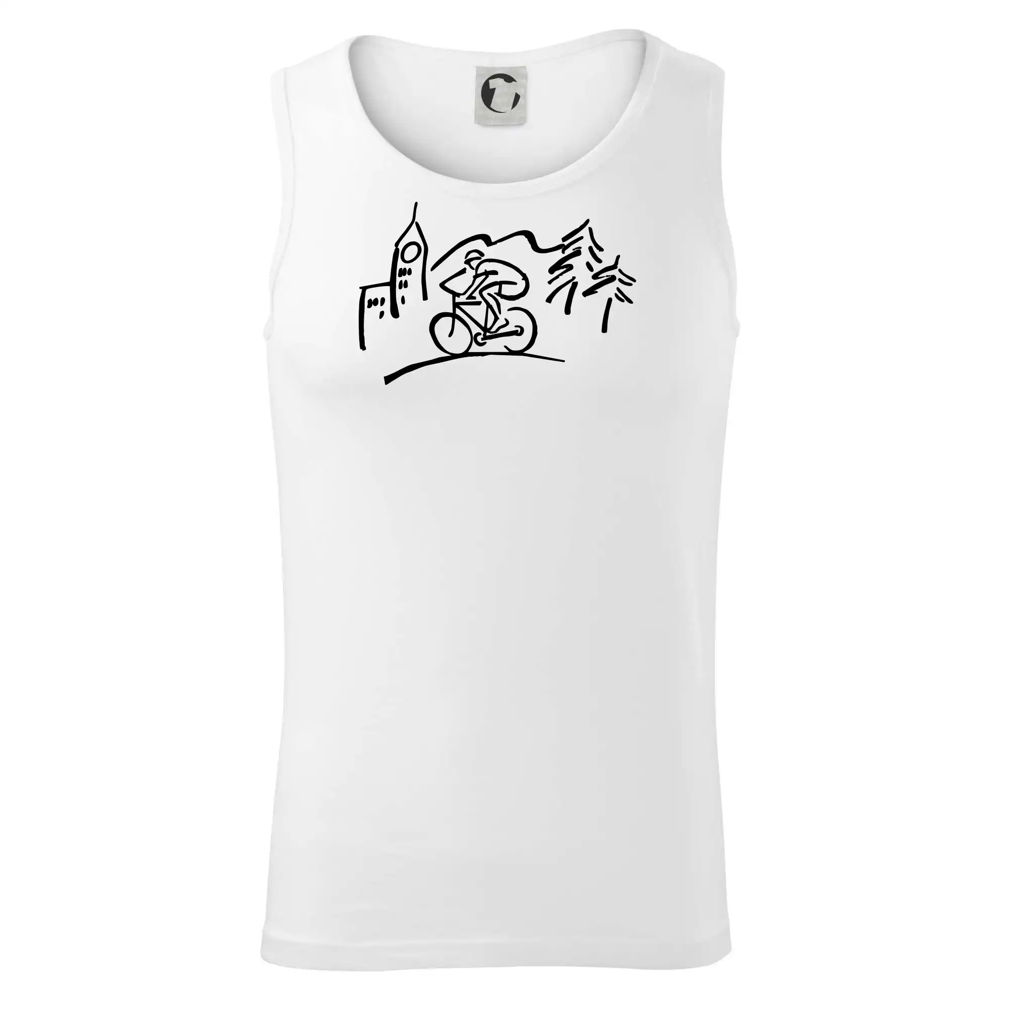 Cyklista na výletě