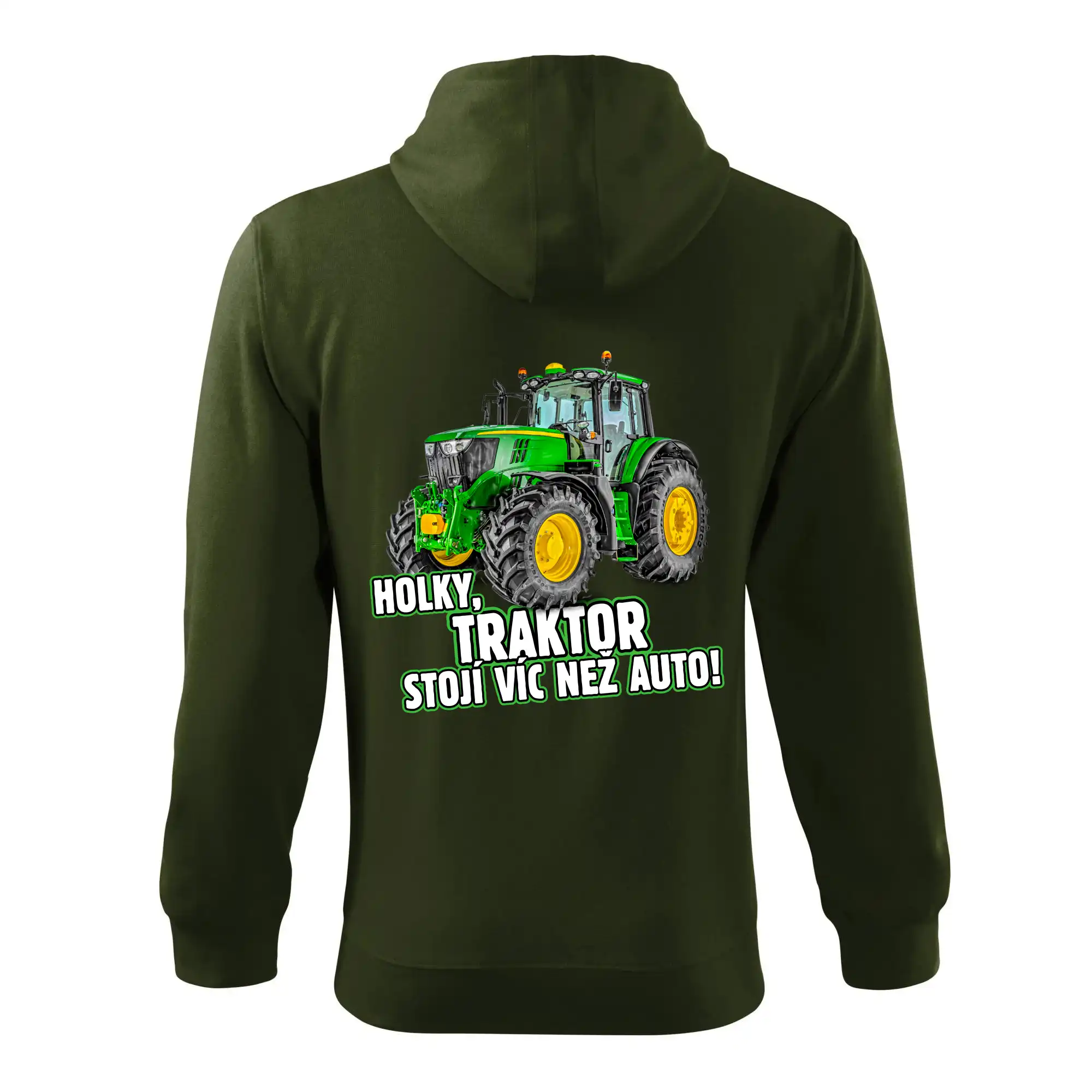 Holky, traktor stojí víc než auto