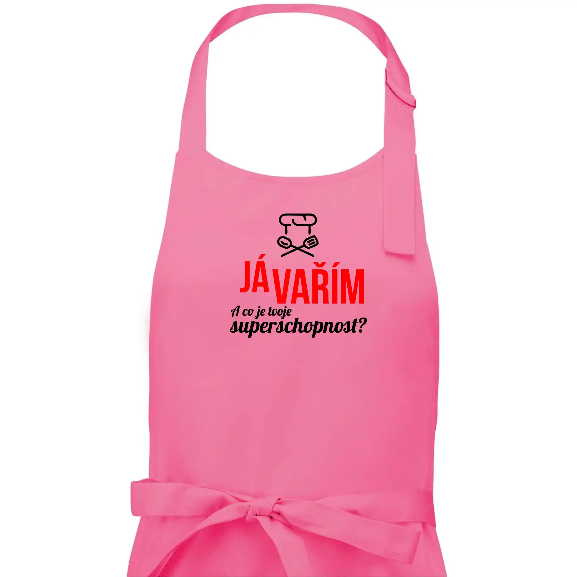 Já vařím - tvoje superschopnost? rovný nápis