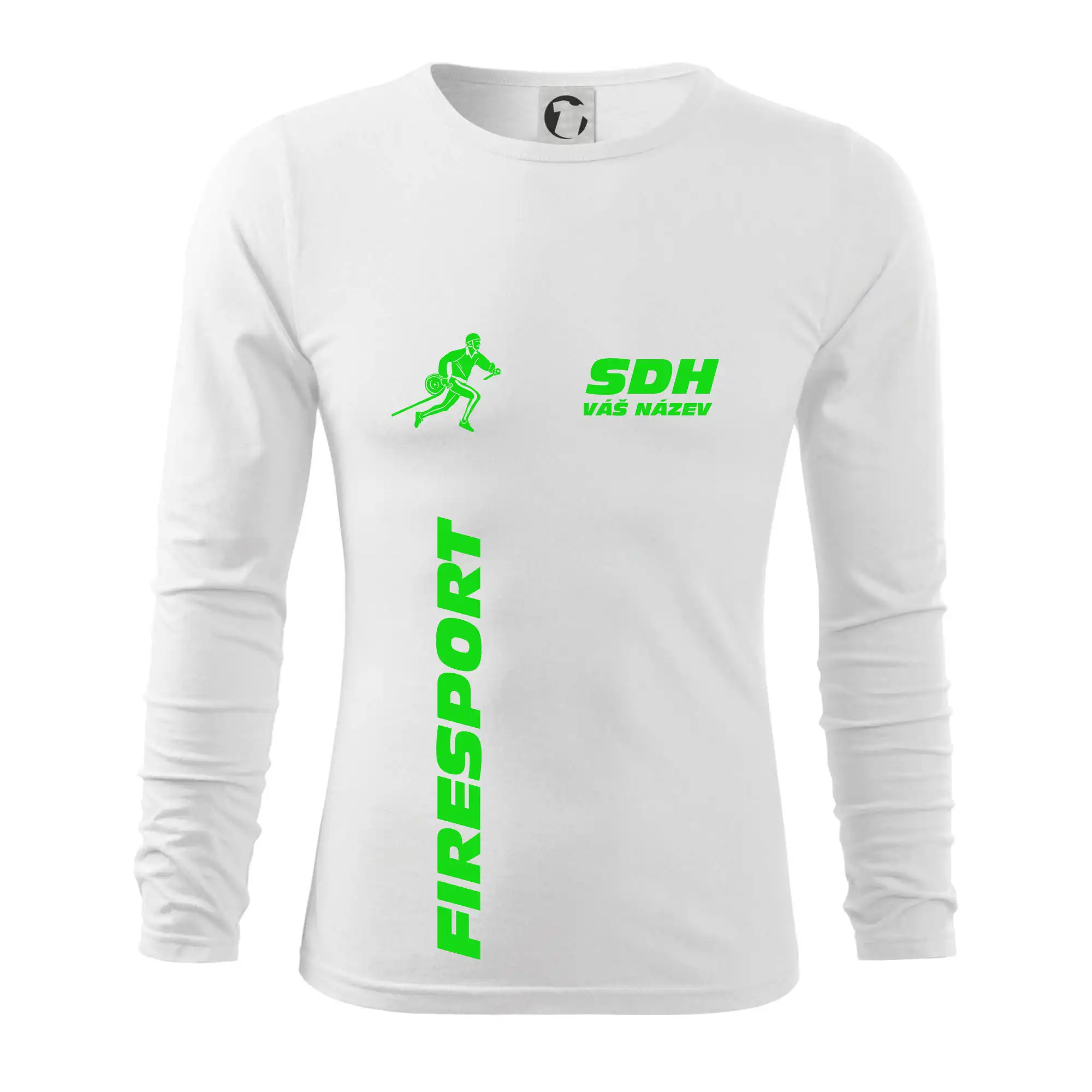 Hasičský sport SDH + váš název ZELENÁ