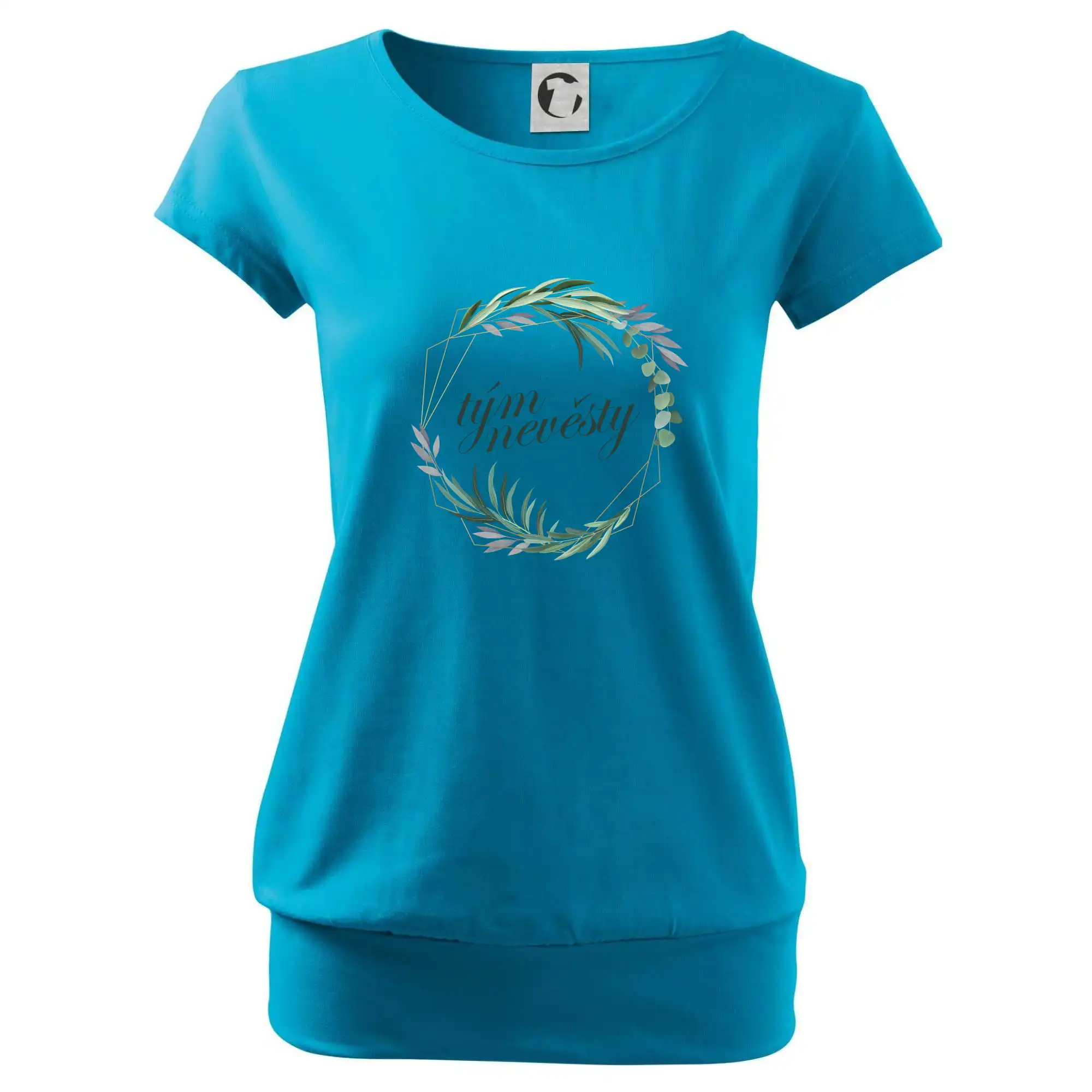 Tým nevěsty květinový kruh zelený