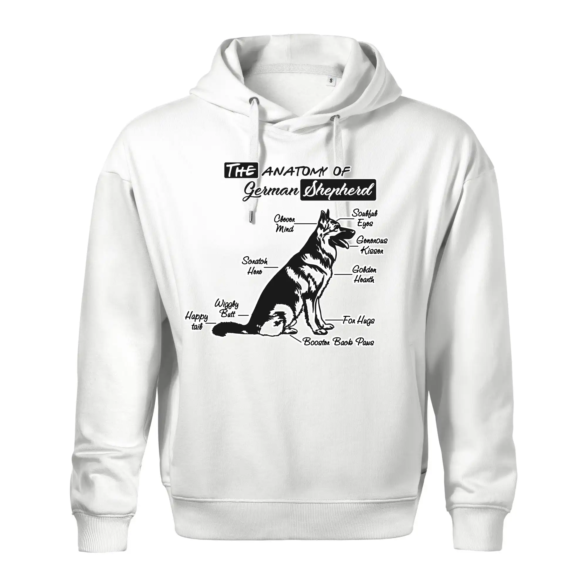 Německý ovčák - Anatomie