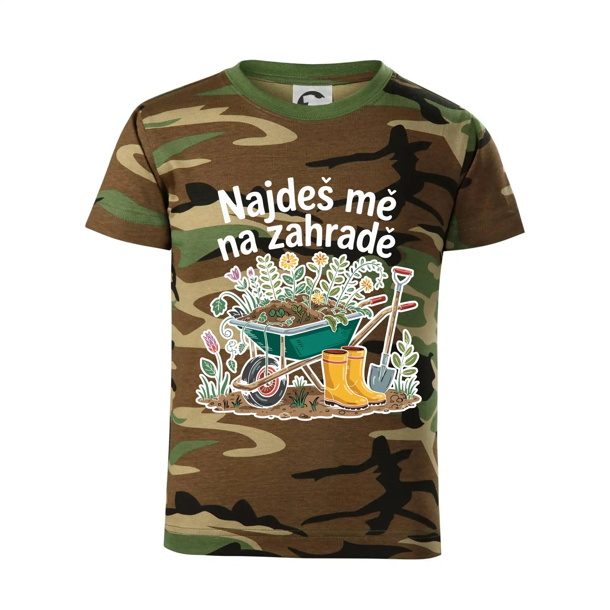 Najdeš mě na zahradě - kolečko