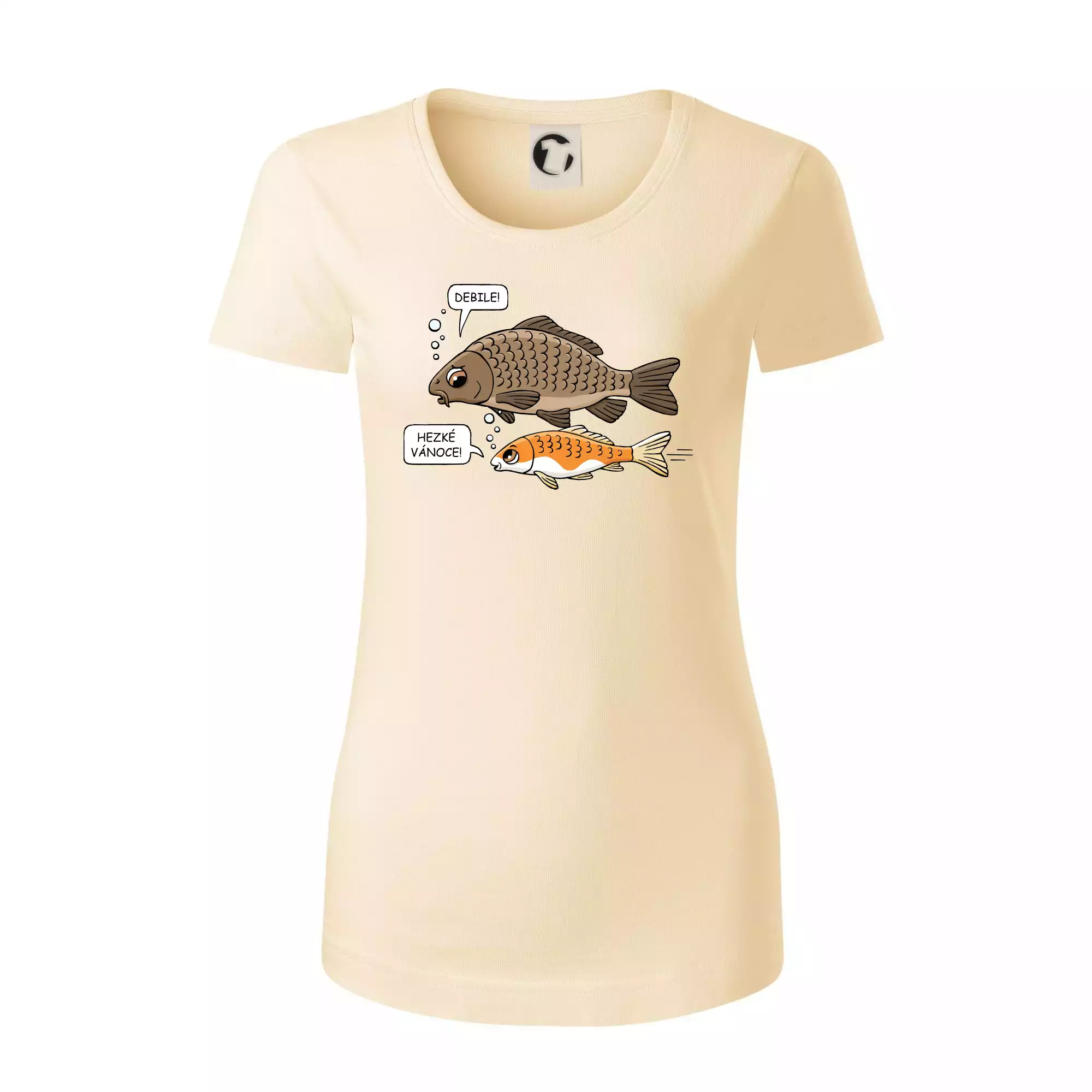 Hezké Vánoce Kapr a Koi kapr (Hana-creative)