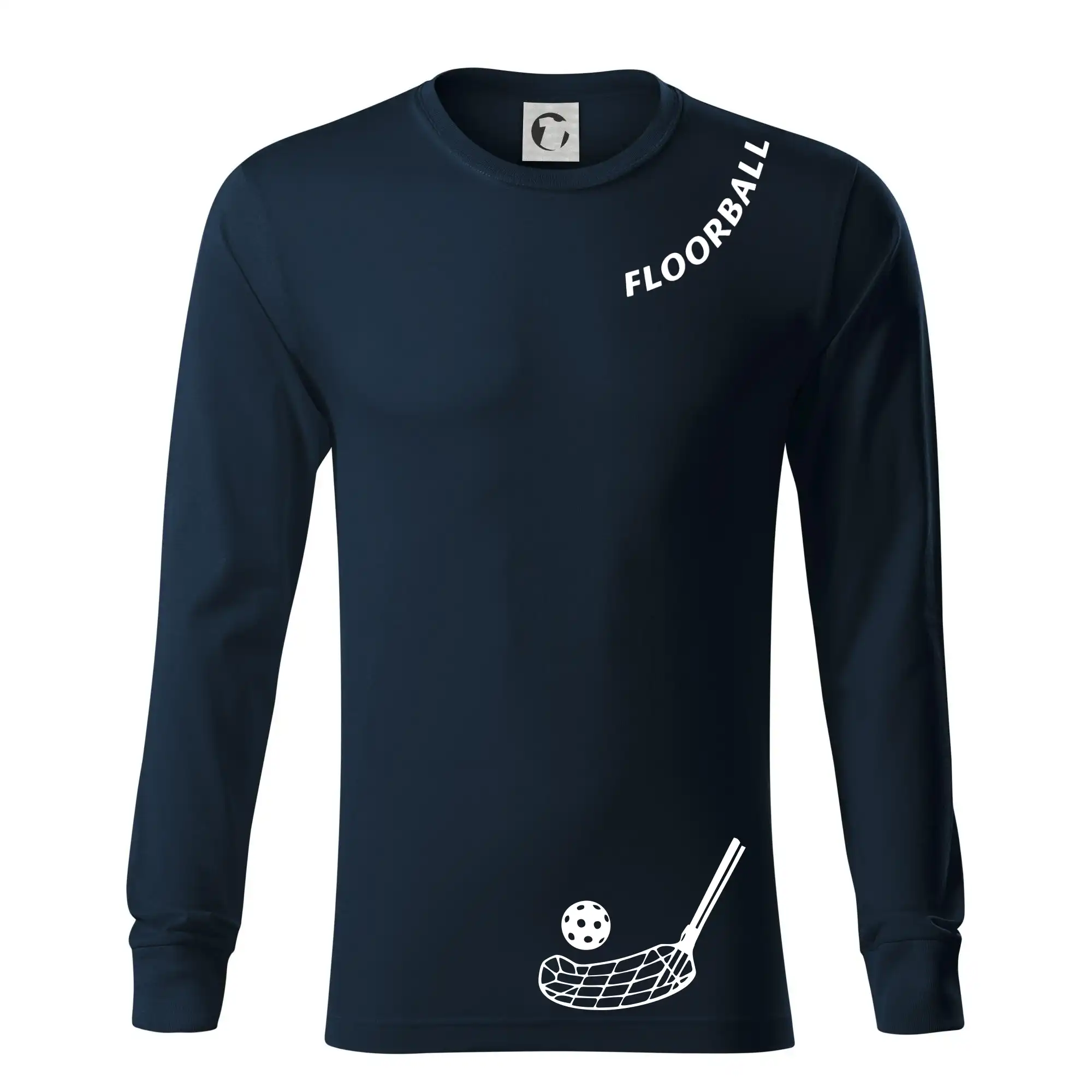 Floorball nápis šikmo