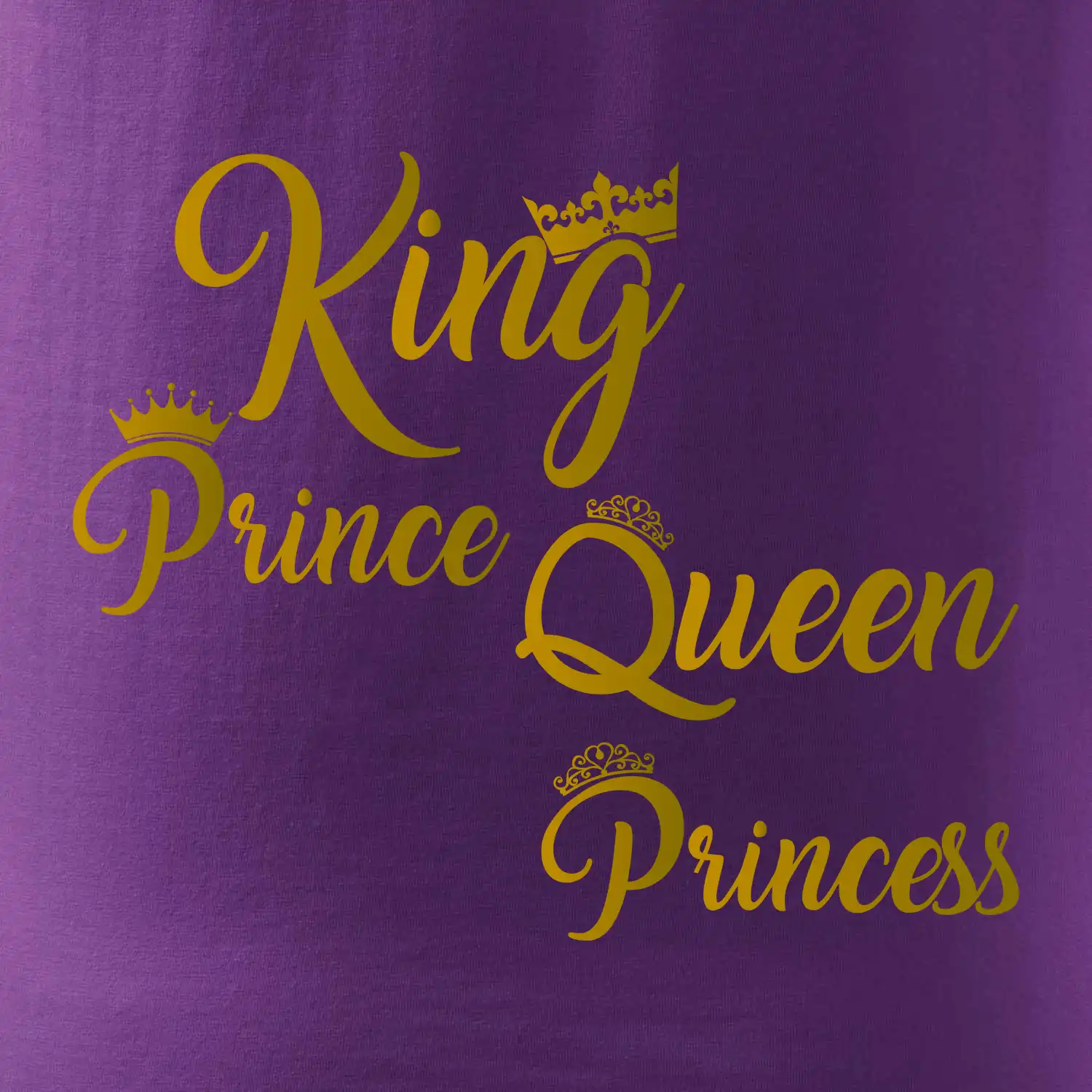 King Queen Rodinná zlatá