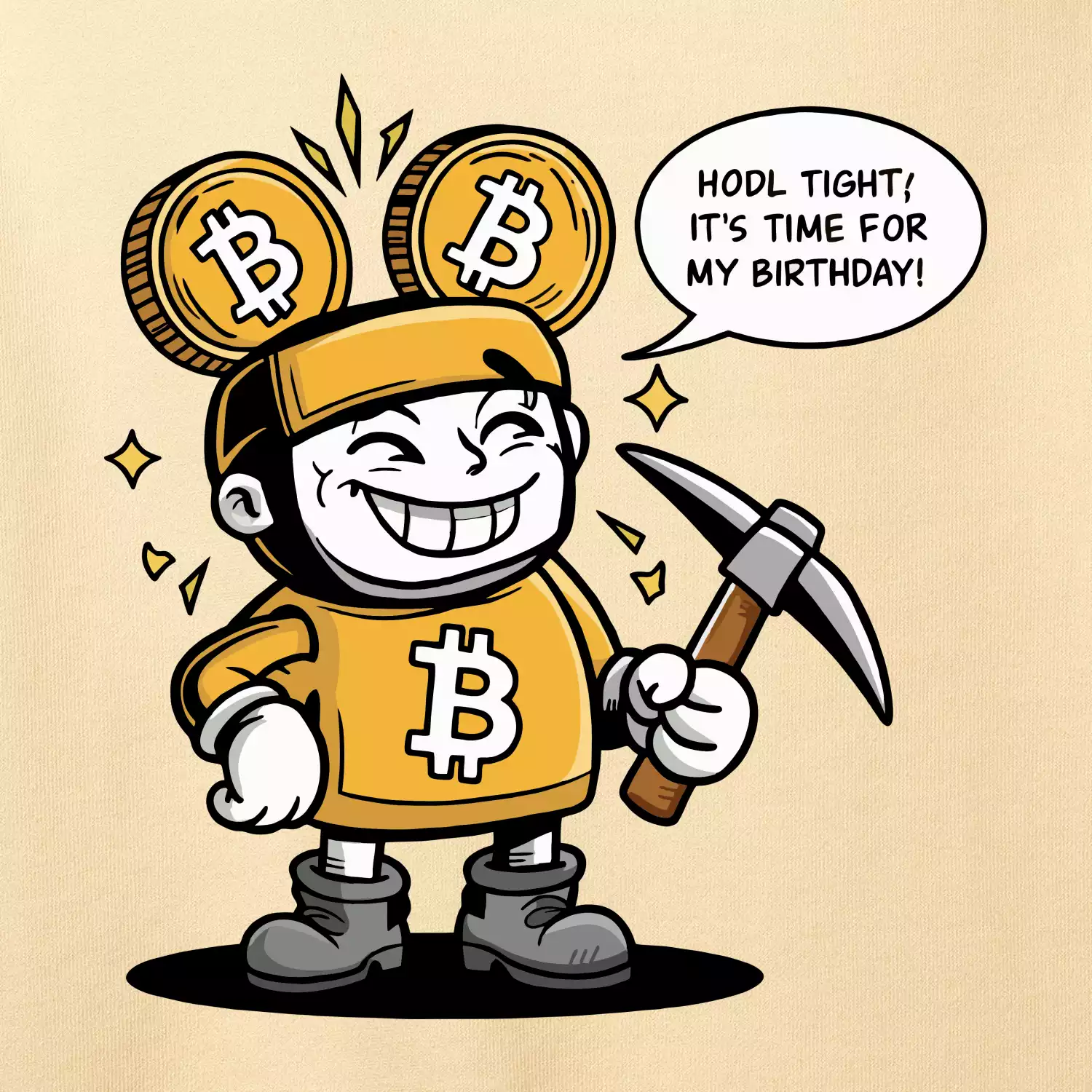 Hodl tight, it's time for my birthday!