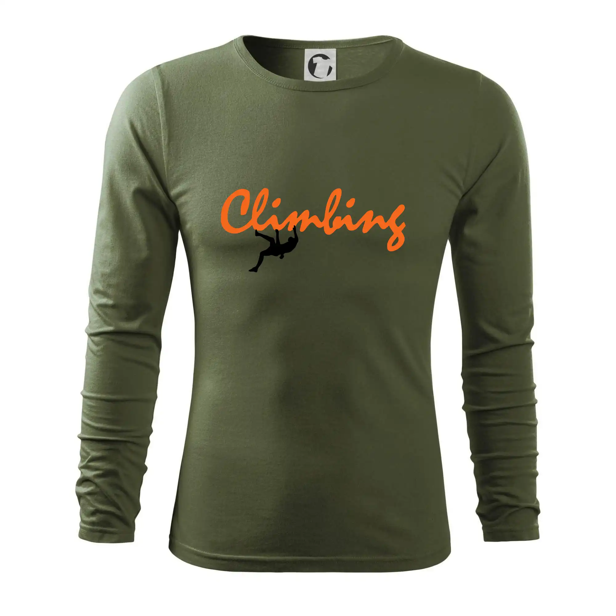 Climbing psací text