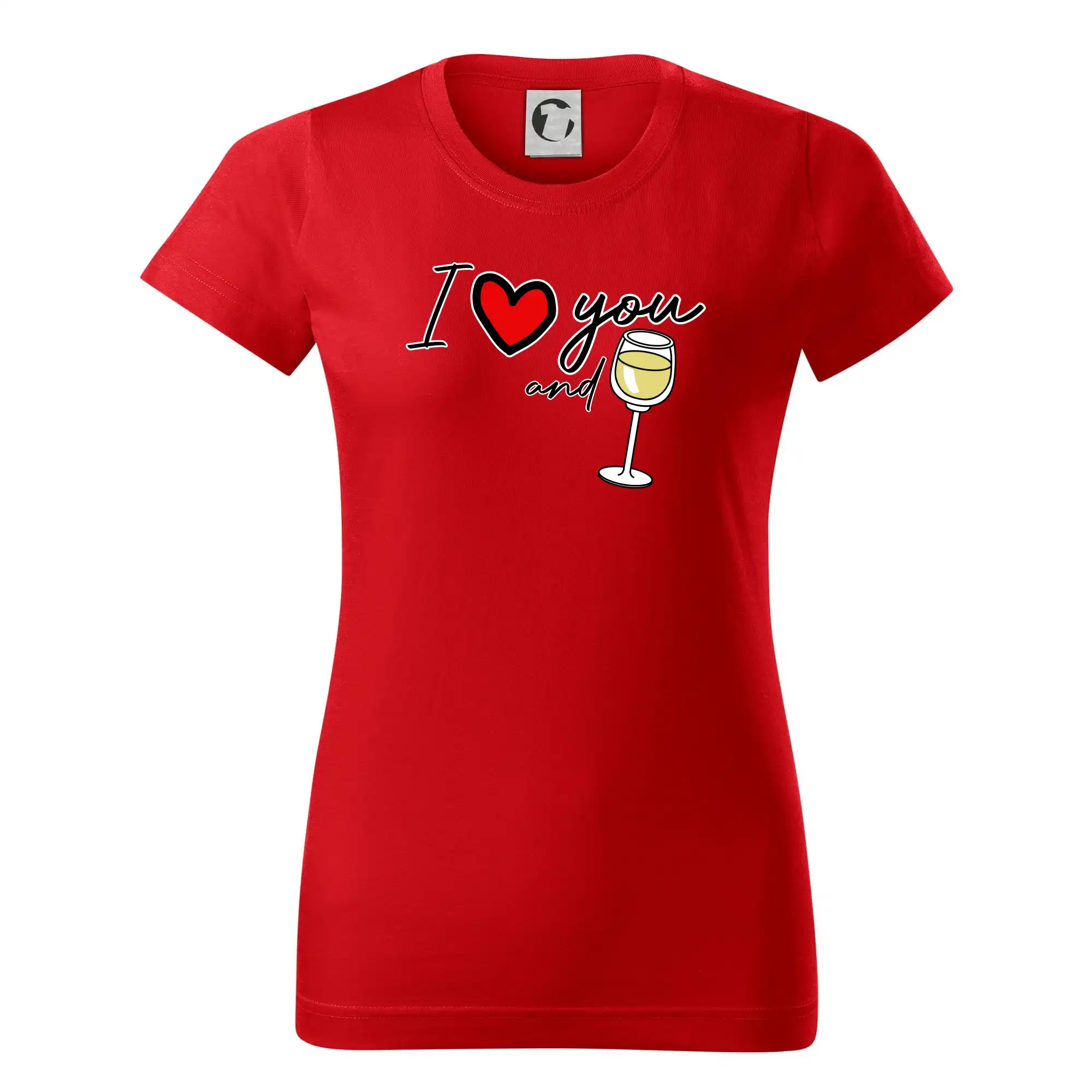 I love you and white wine