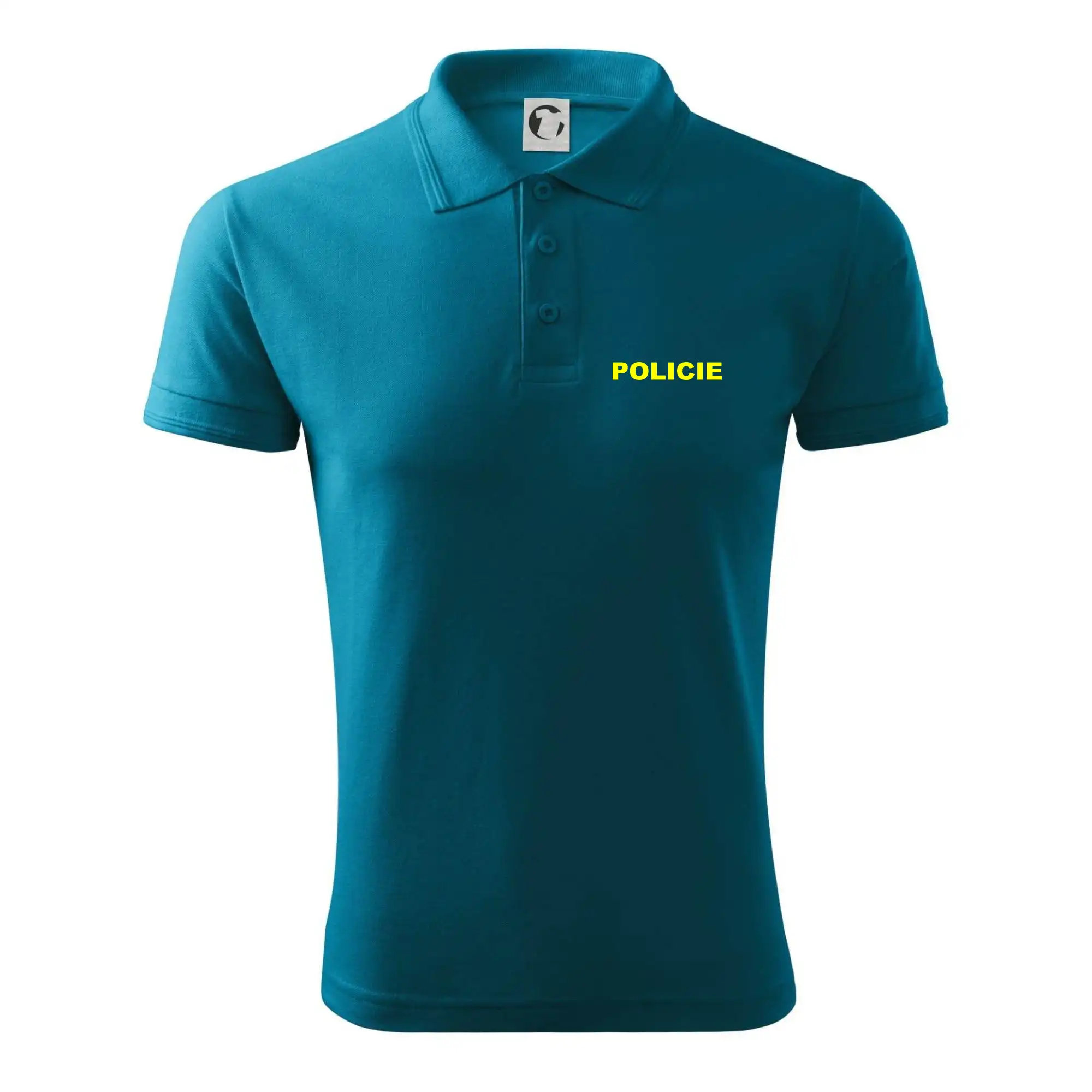 Policie Nápis žlutý
