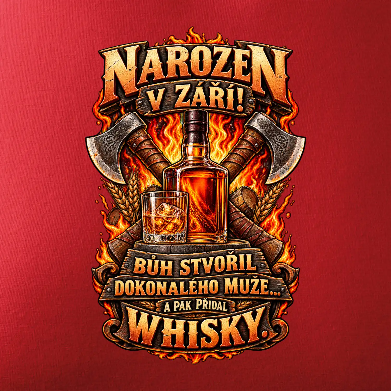 Narozen v září! Whisky