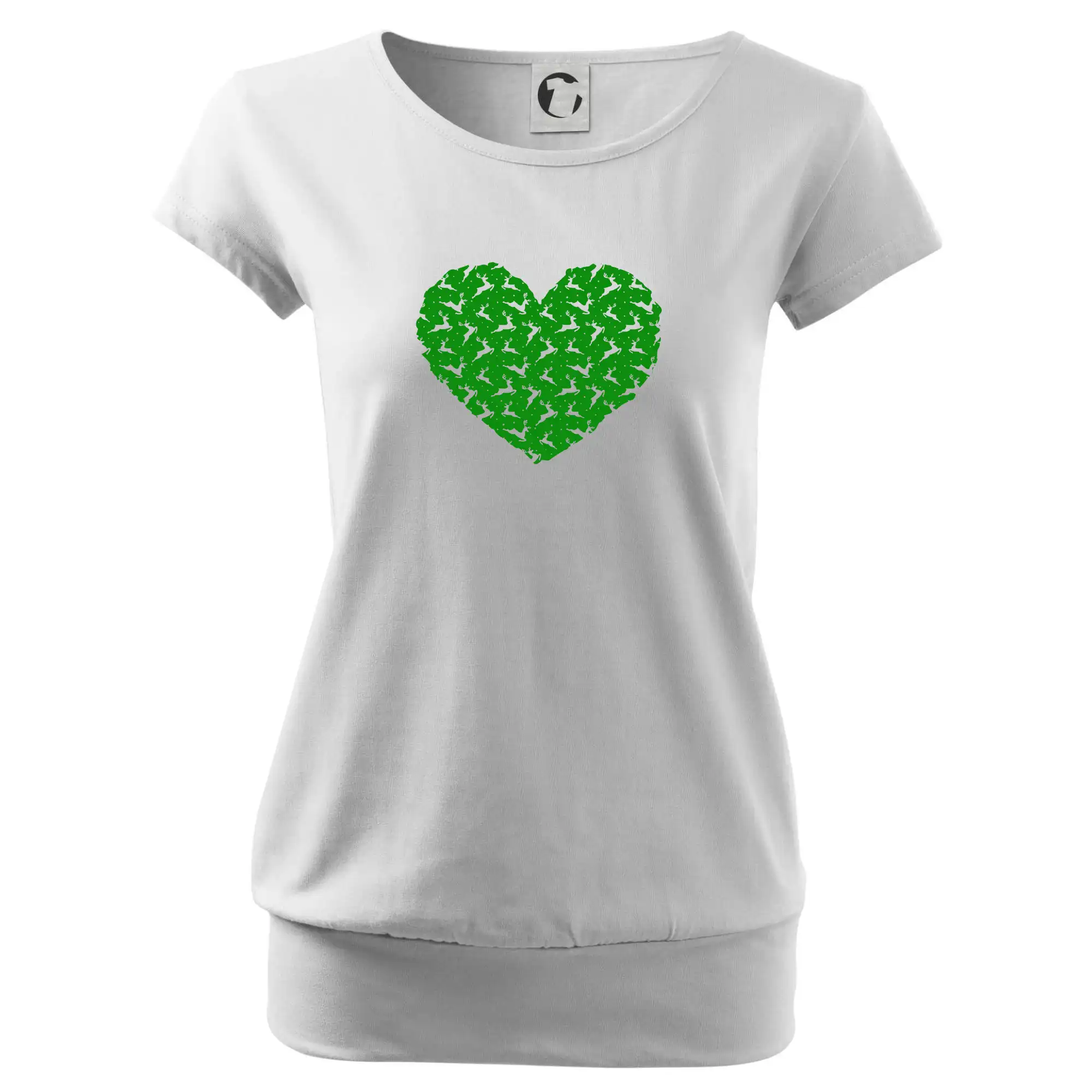 Vánoční jeleni v srdci