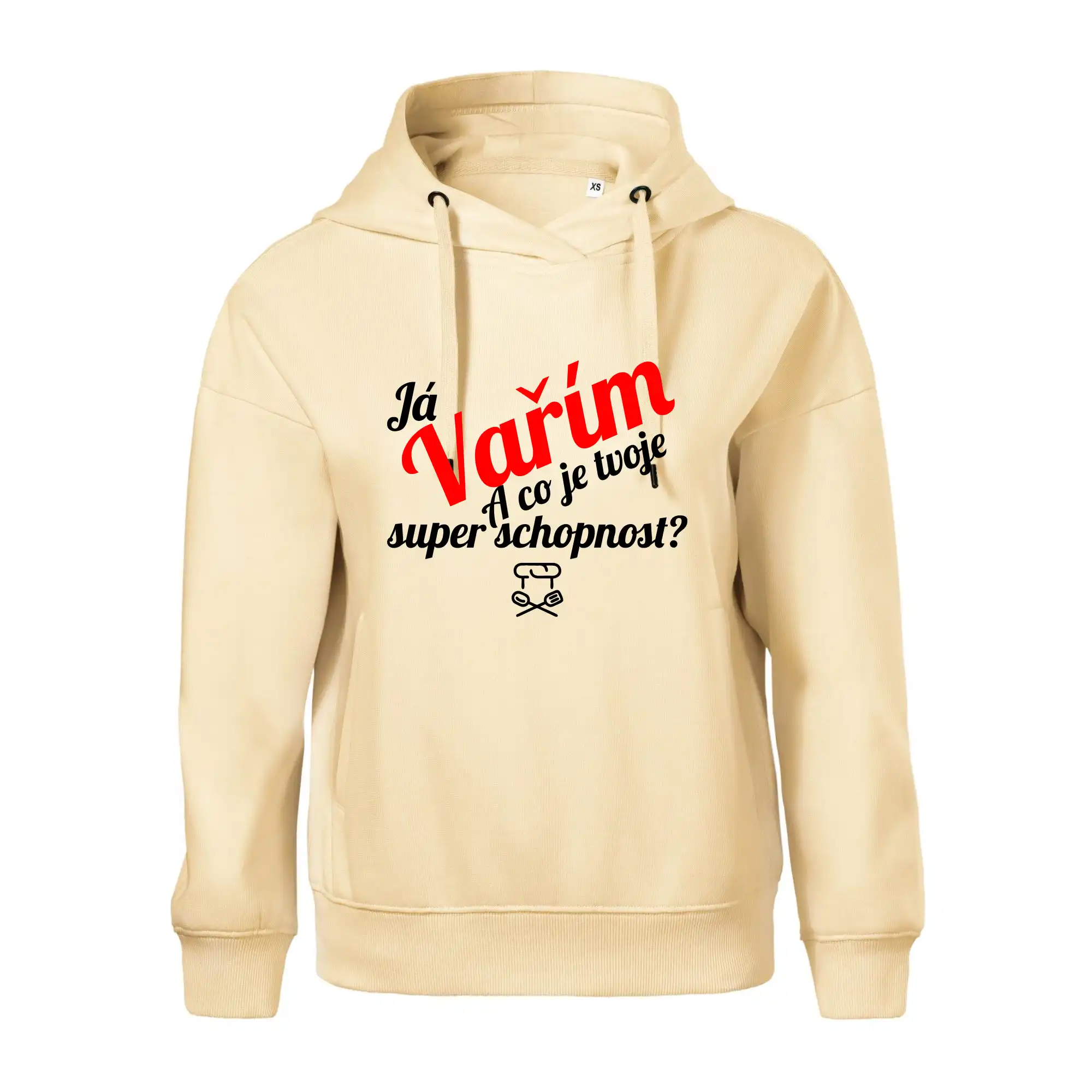 Já vařím - tvoje superschopnost? šikmý nápis