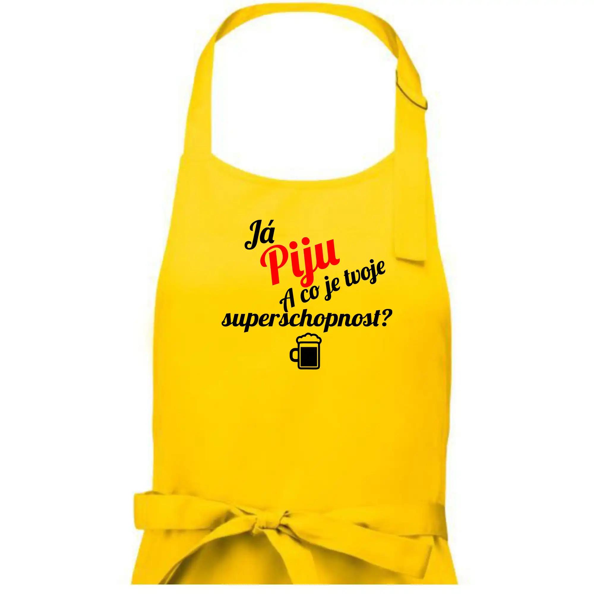 Já piju - tvoje superschopnost? šikmý nápis