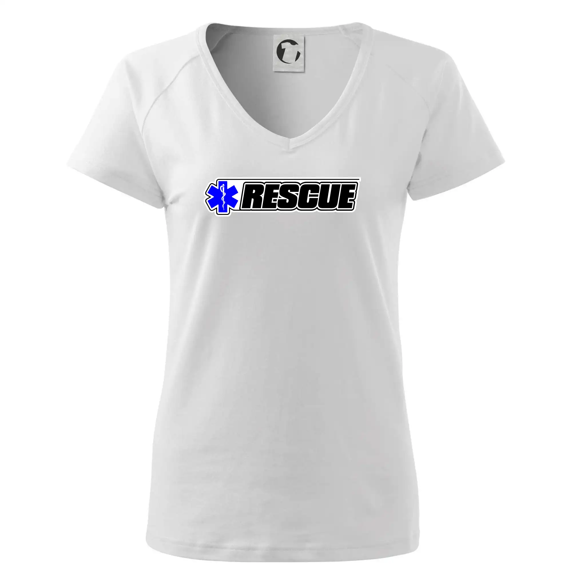 Záchranář rescue kříž modrý