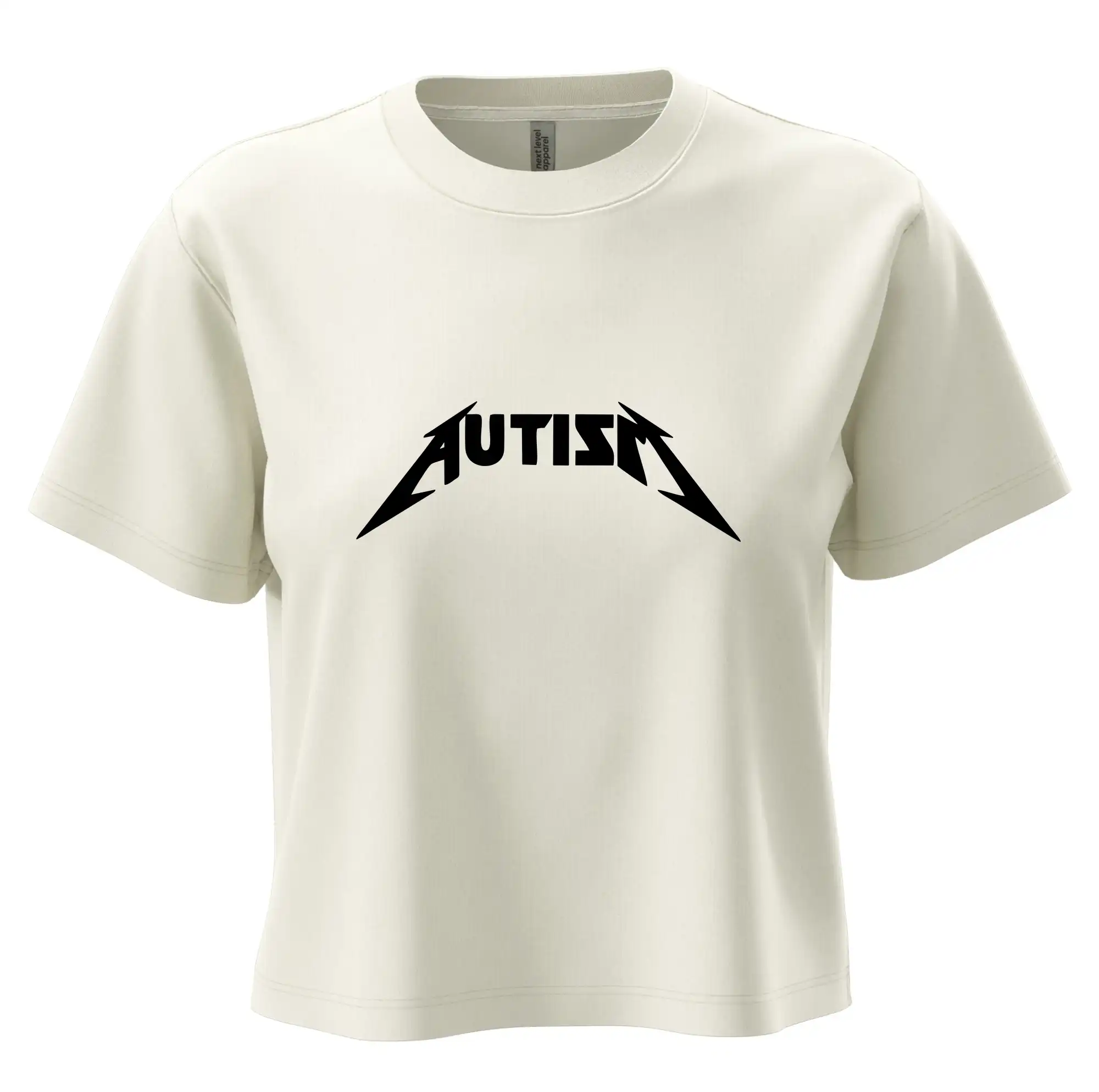 Autism rock nápis