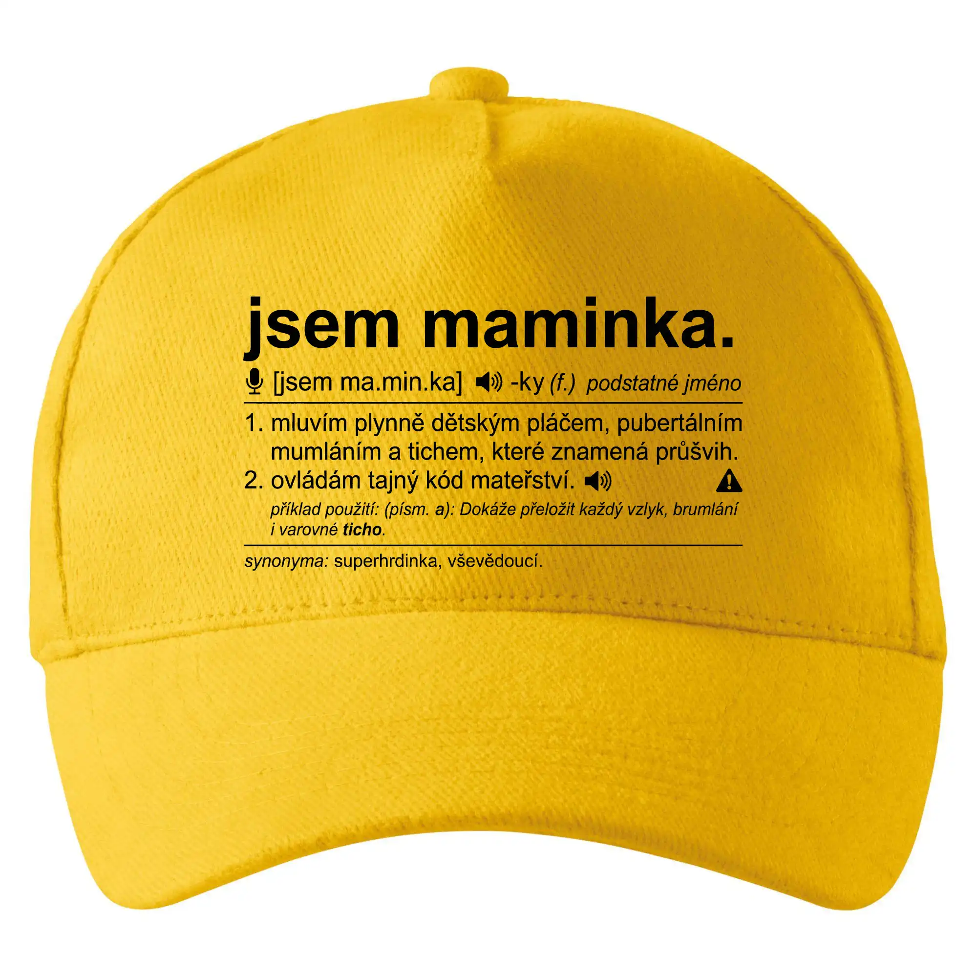 Jsem maminka. Mluvím plynně dětským pláčem bíle