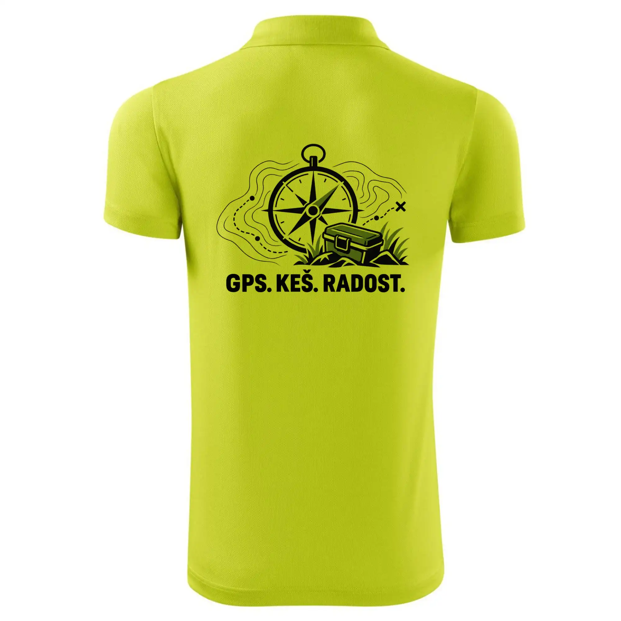 Kompas s krabičkou GPS keš radost