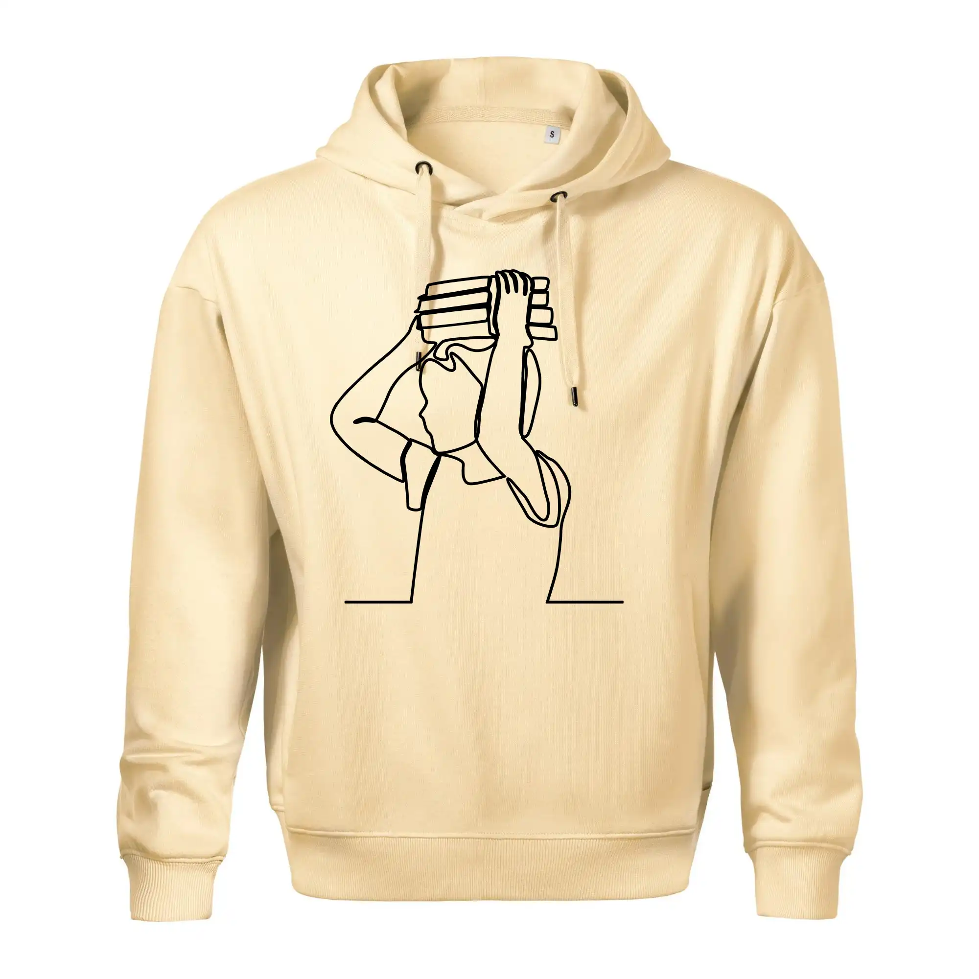 Student a kniha jedním tahem