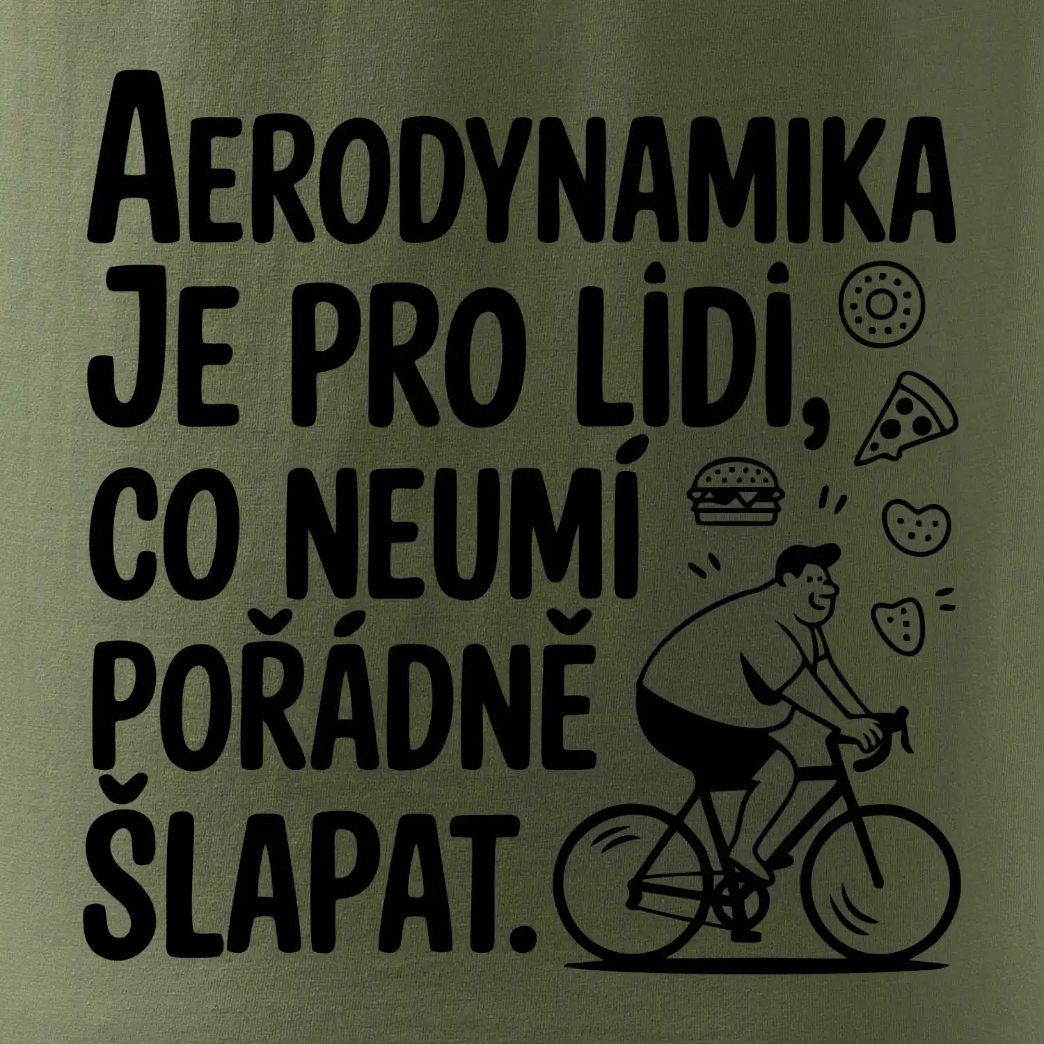 Aerodynamika je pro lidi, co neumí pořádně šlapat