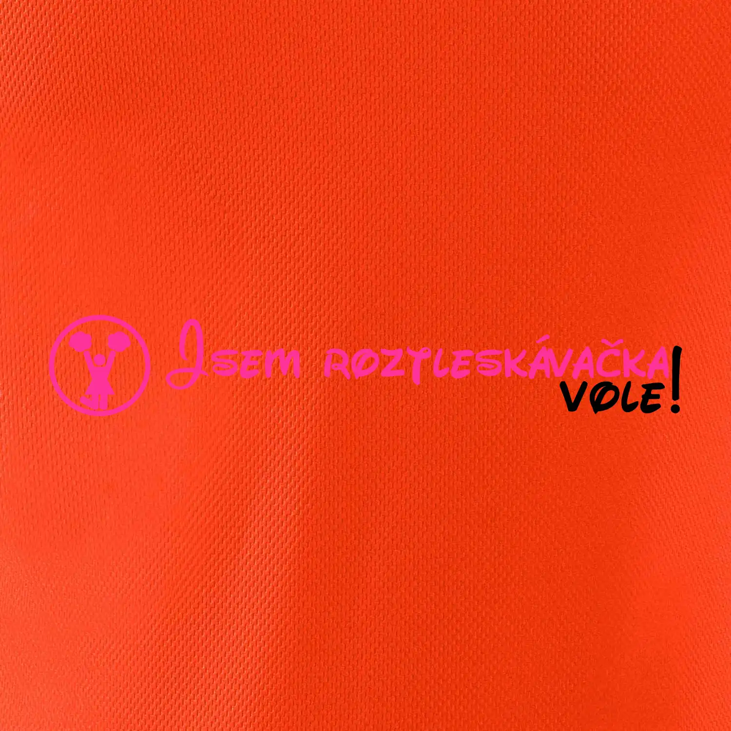 Jsem roztleskávačka! Vole!