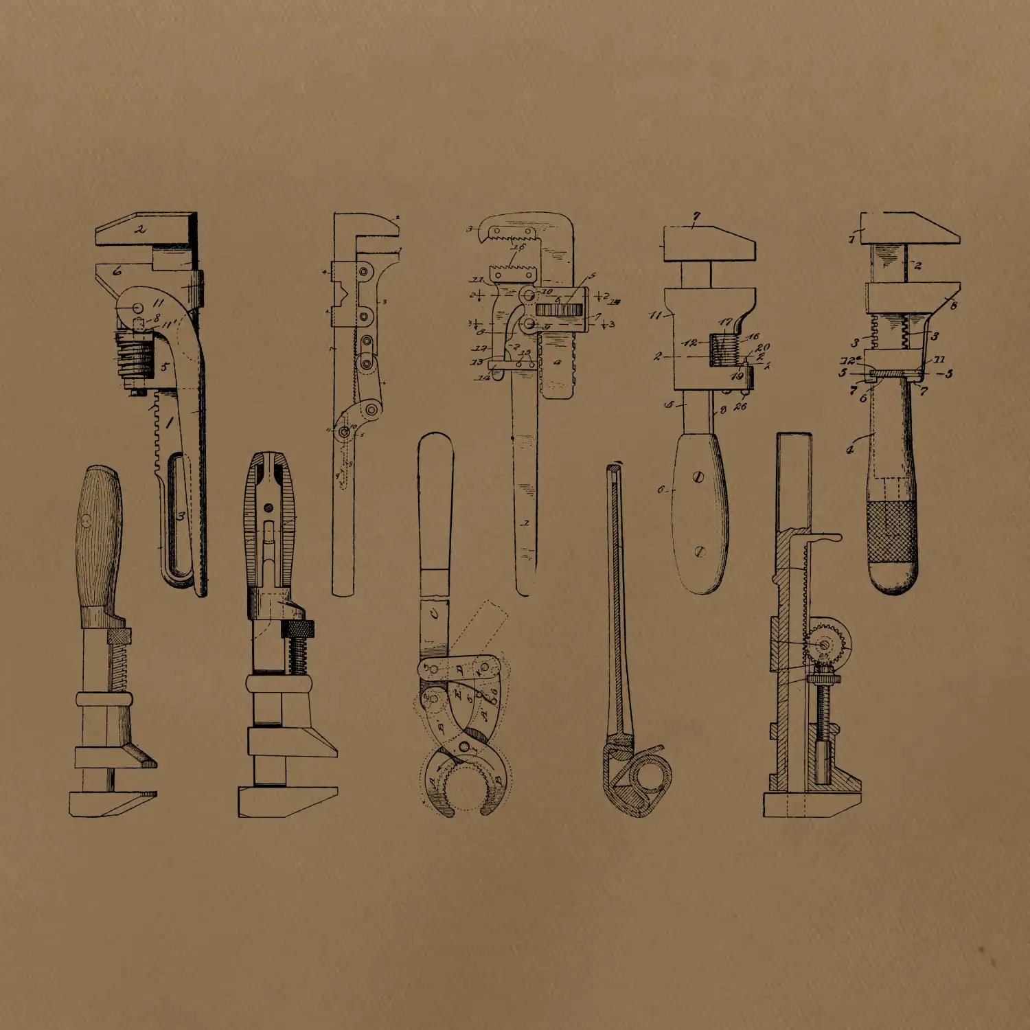 Instalatérské nářadí