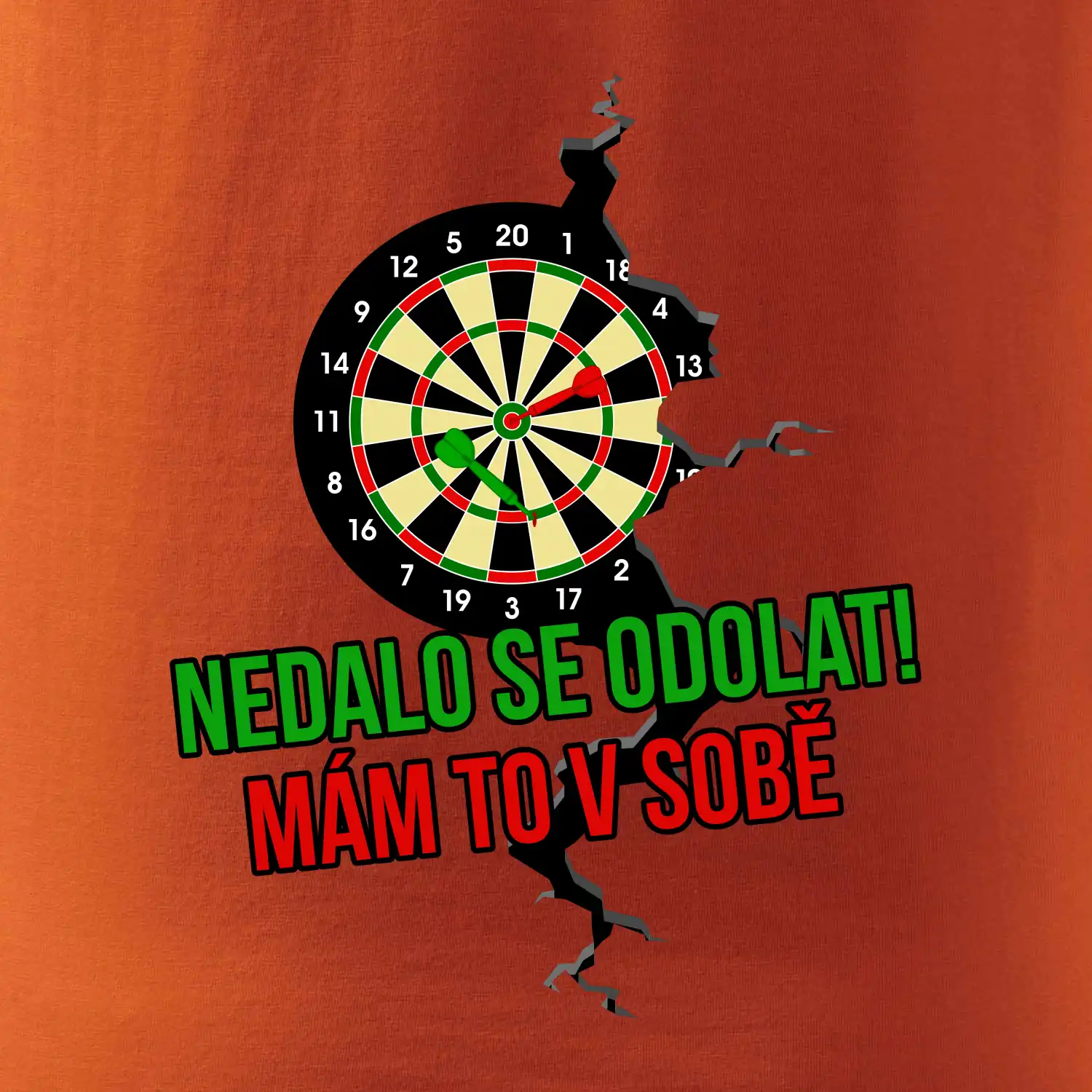Nedalo se odolat, mám to v sobě šipky