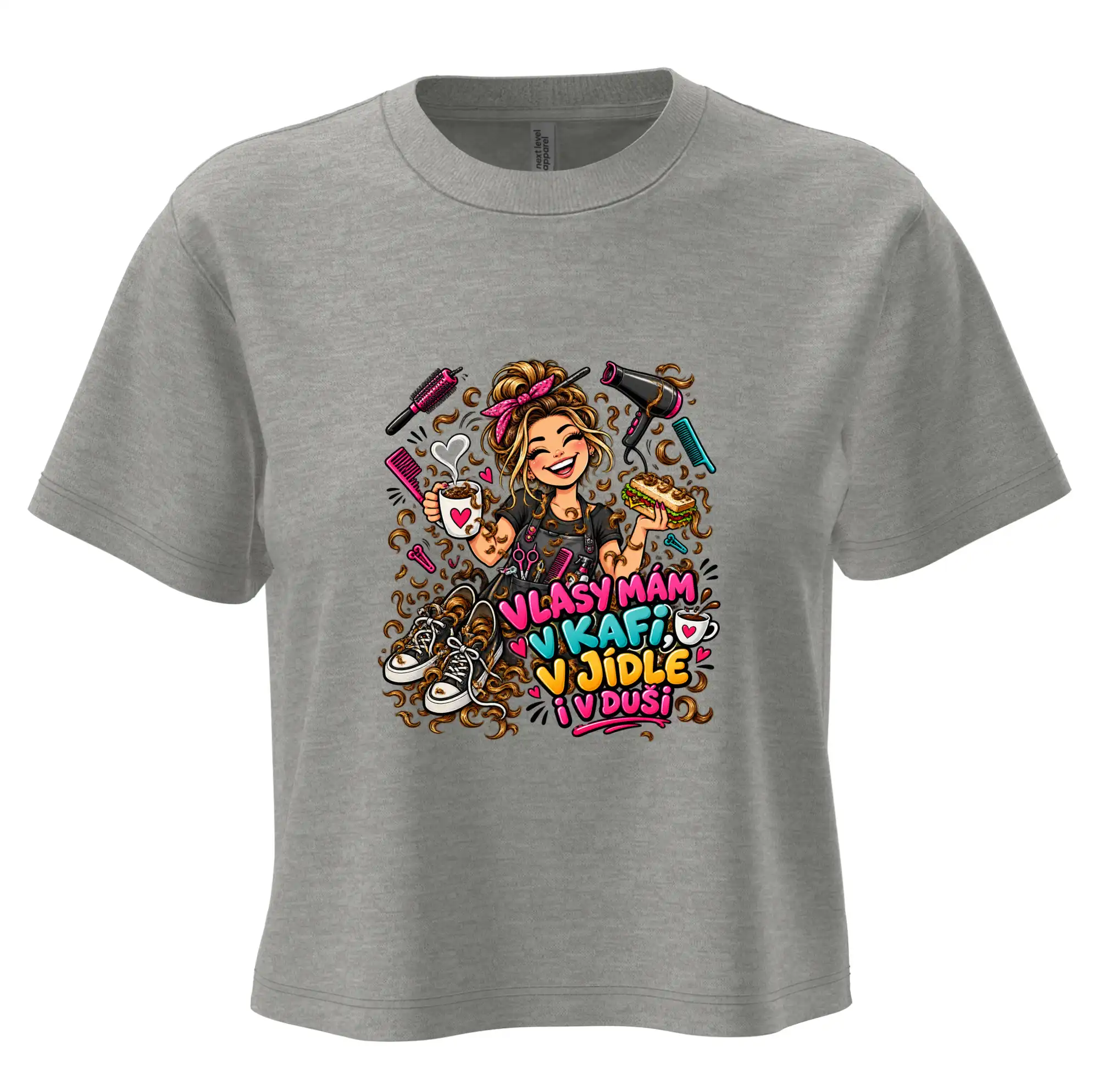 Vlasy mám v kafi v jídle i v duši